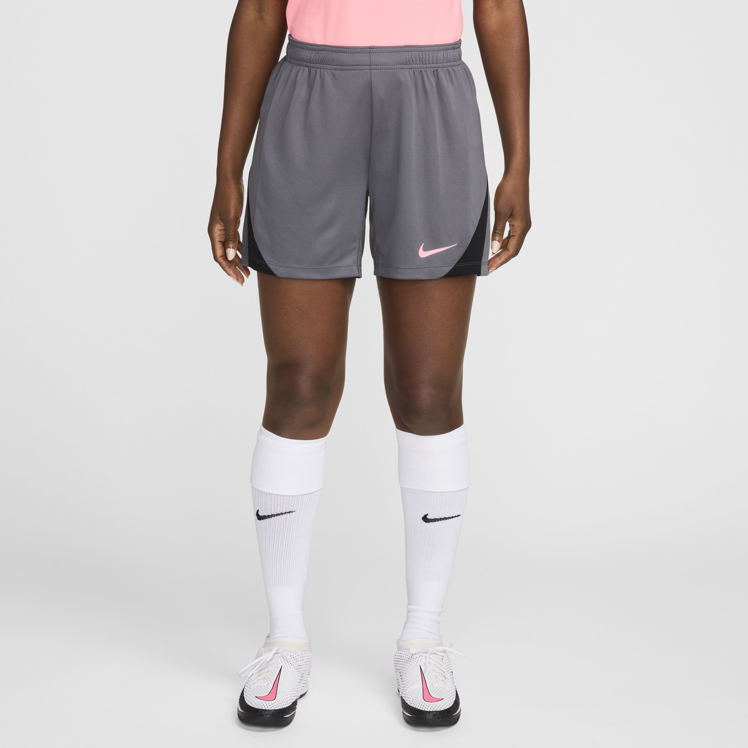Nike Strike Dri-FIT voetbalshorts voor dames Grijs