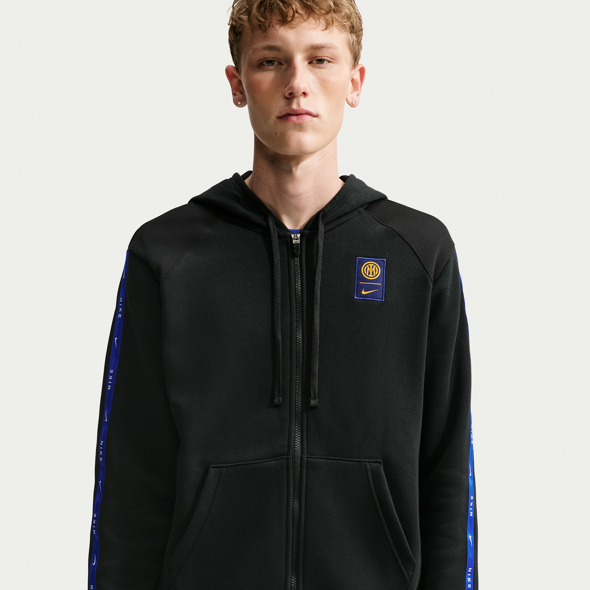 Nike Sweat A Capuche En Fleece A Zip Nike Football Inter Milan City Side Pour