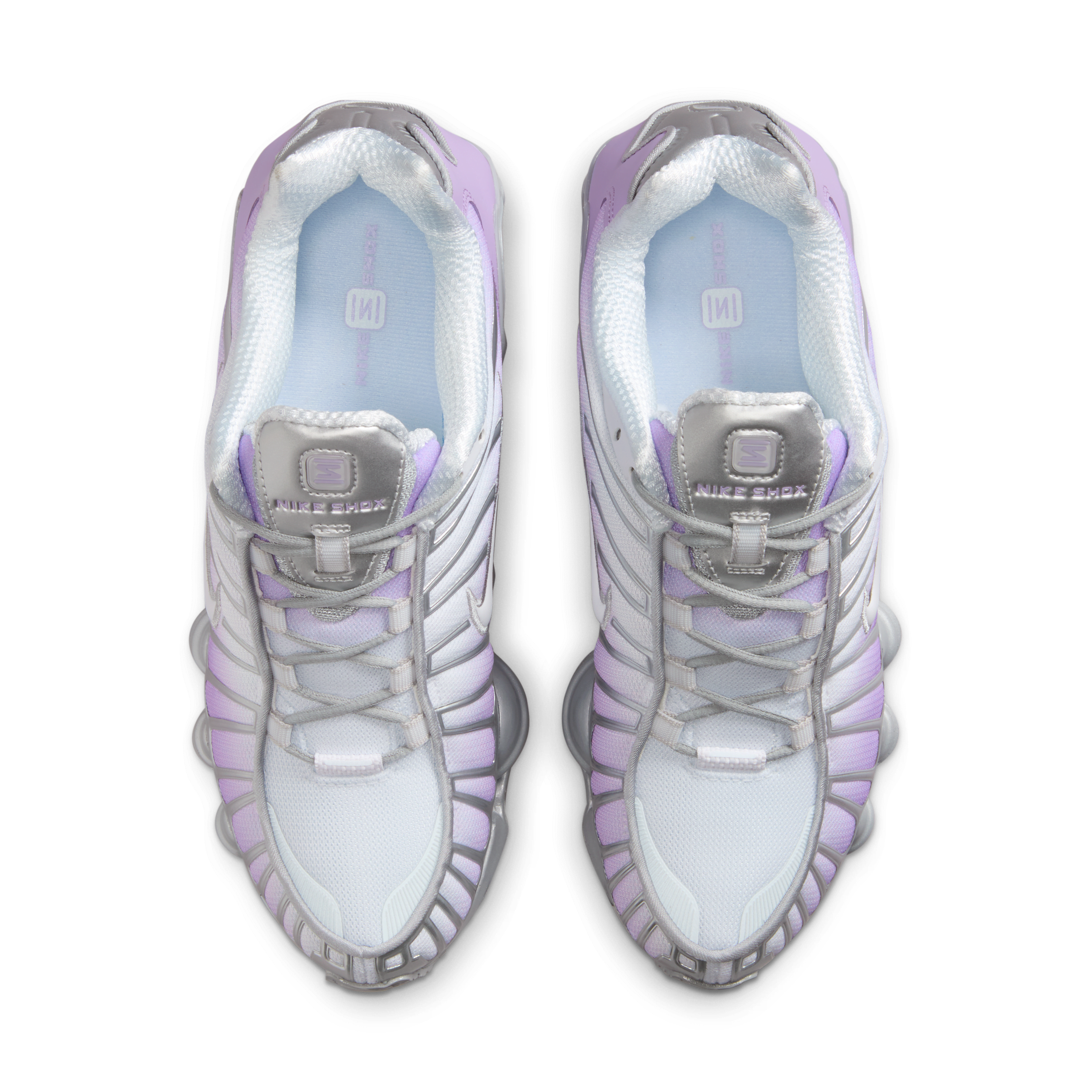 Chaussure Nike Shox TL pour femme - Gris