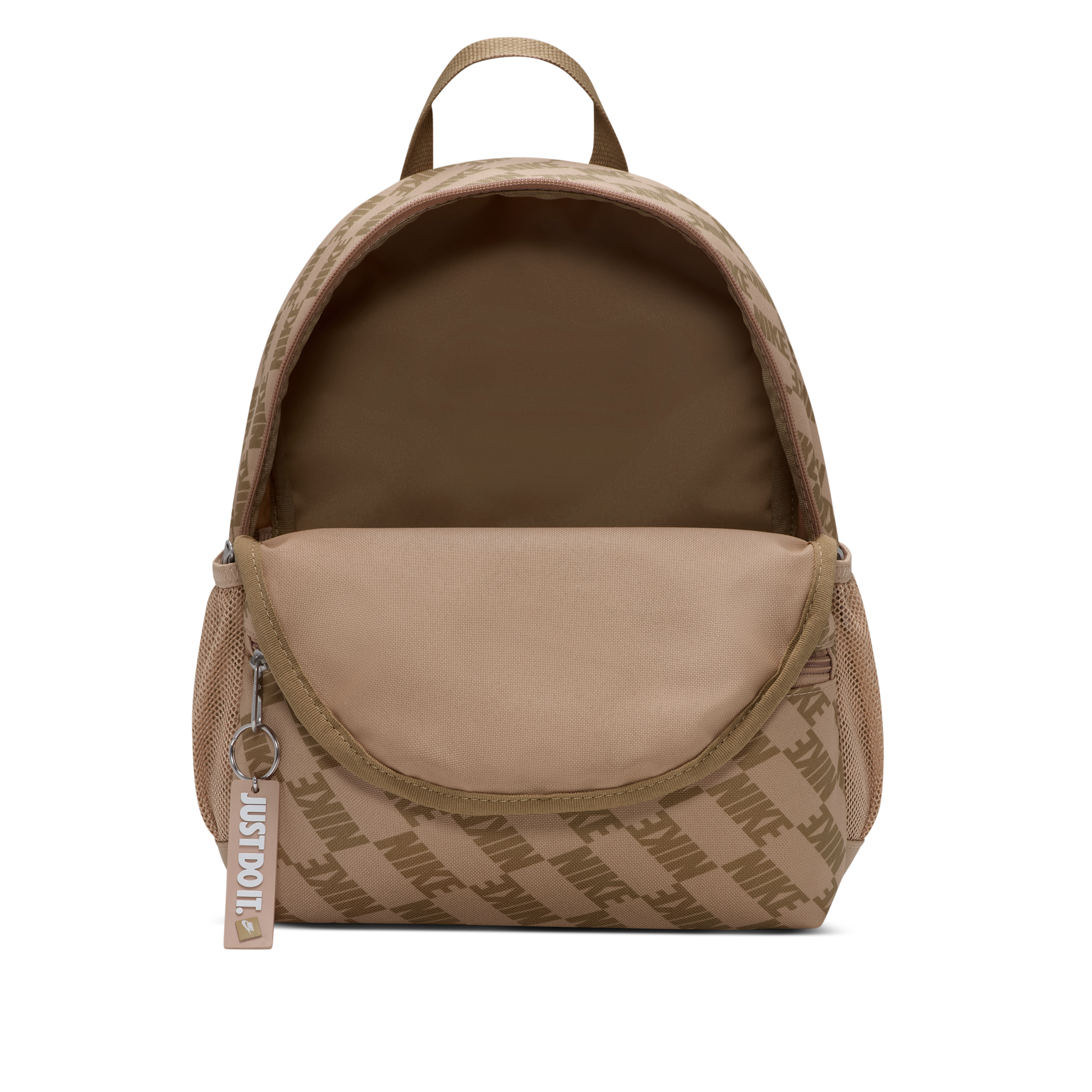 Nike Brasilia JDI minirugzak voor kids (11 liter) Bruin