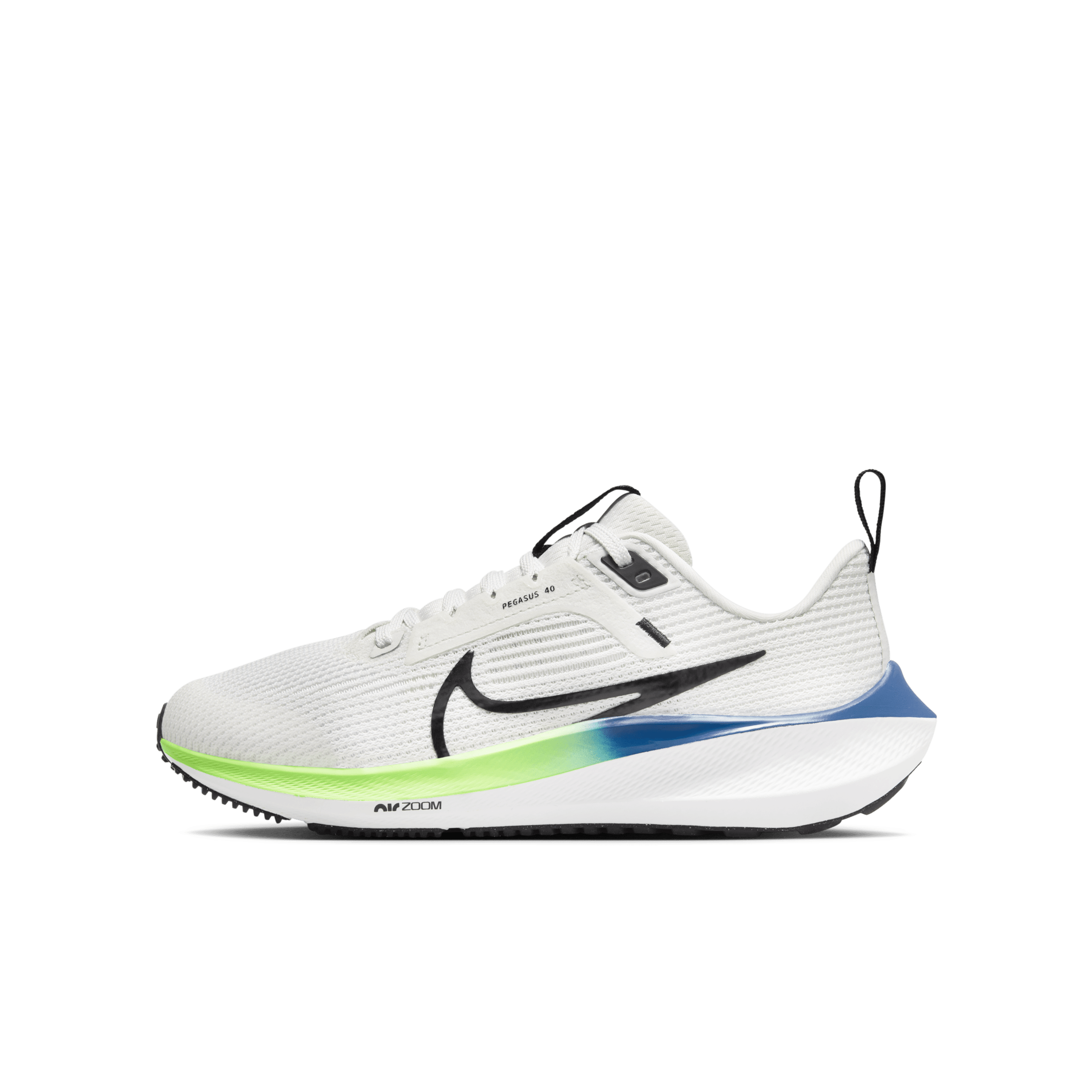 Nike Air Zoom Pegasus 40 Straßenlaufschuh für ältere Kinder - Grau - DX2498-006
