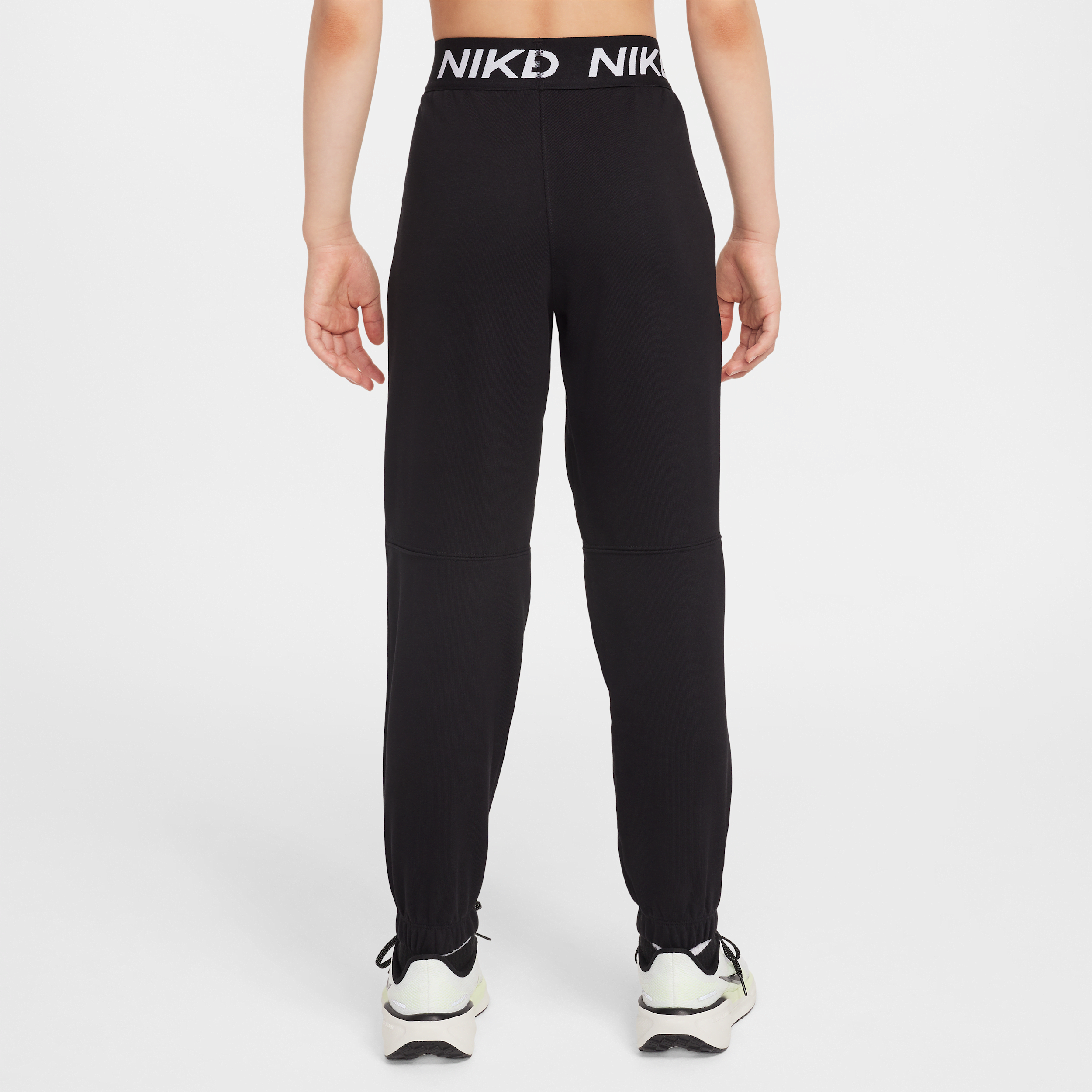 Thumbnail - Nike Pro Dri-FIT-Jogger aus Fleece (ältere Kinder, Mädchen) - Schwarz