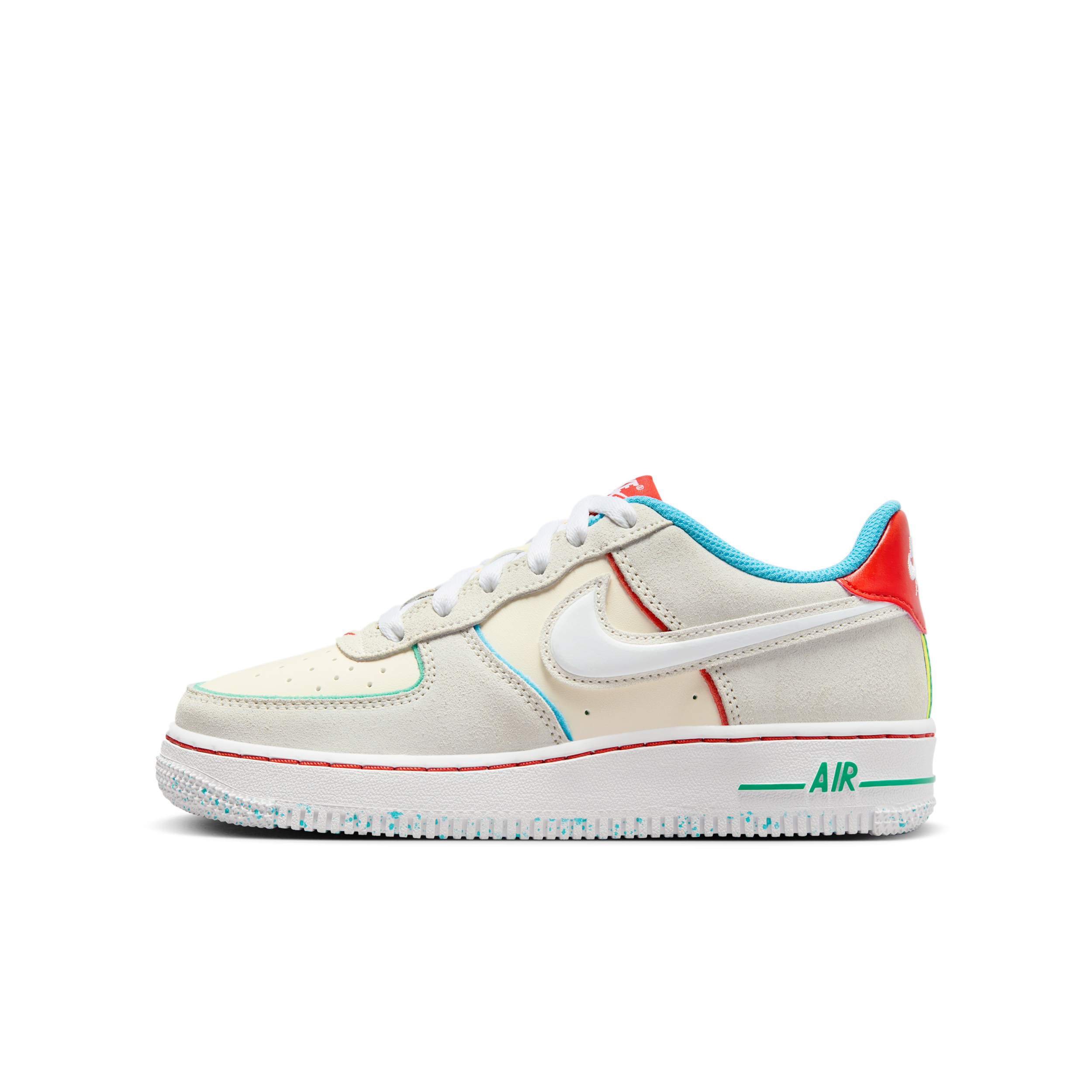 Nike Air Force 1 LV8 kinderschoen - Bruin - FQ8350-110