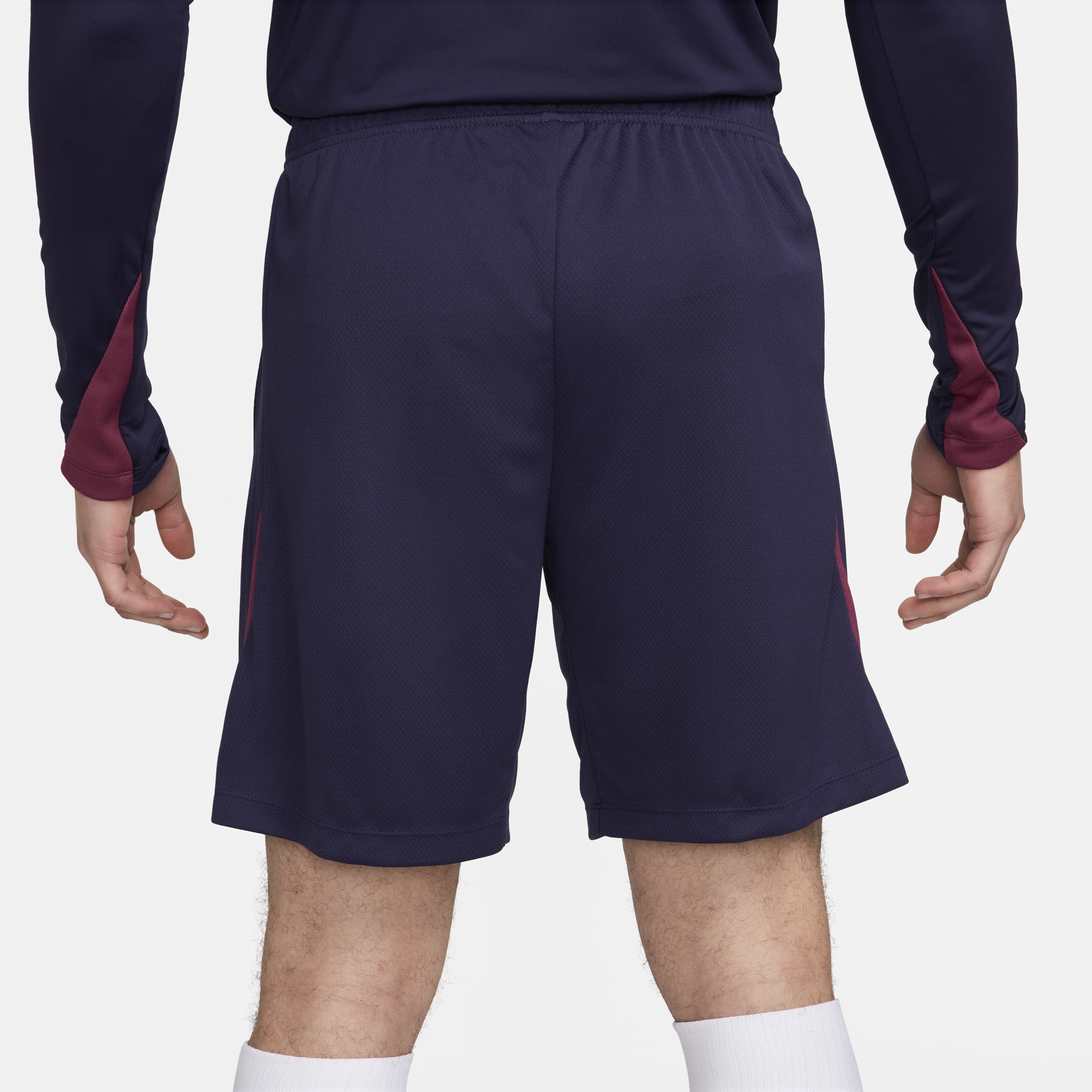 Nike Engeland Strike Dri-FIT knit voetbalshorts voor heren Paars