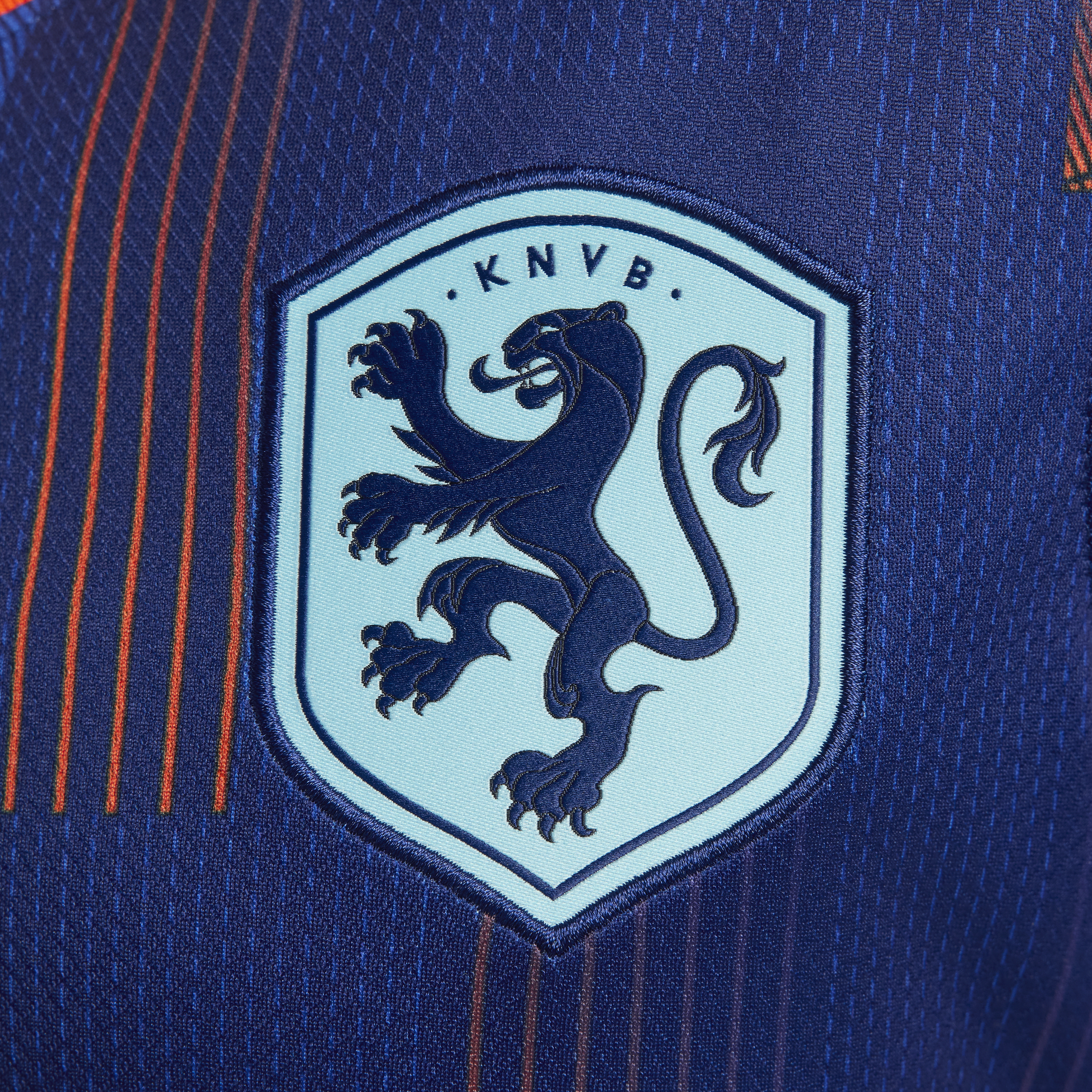 Maillot de foot replica Nike Dri-FIT Pays-Bas (Équipe féminine) 2024/25 Stadium Extérieur pour femme - Bleu