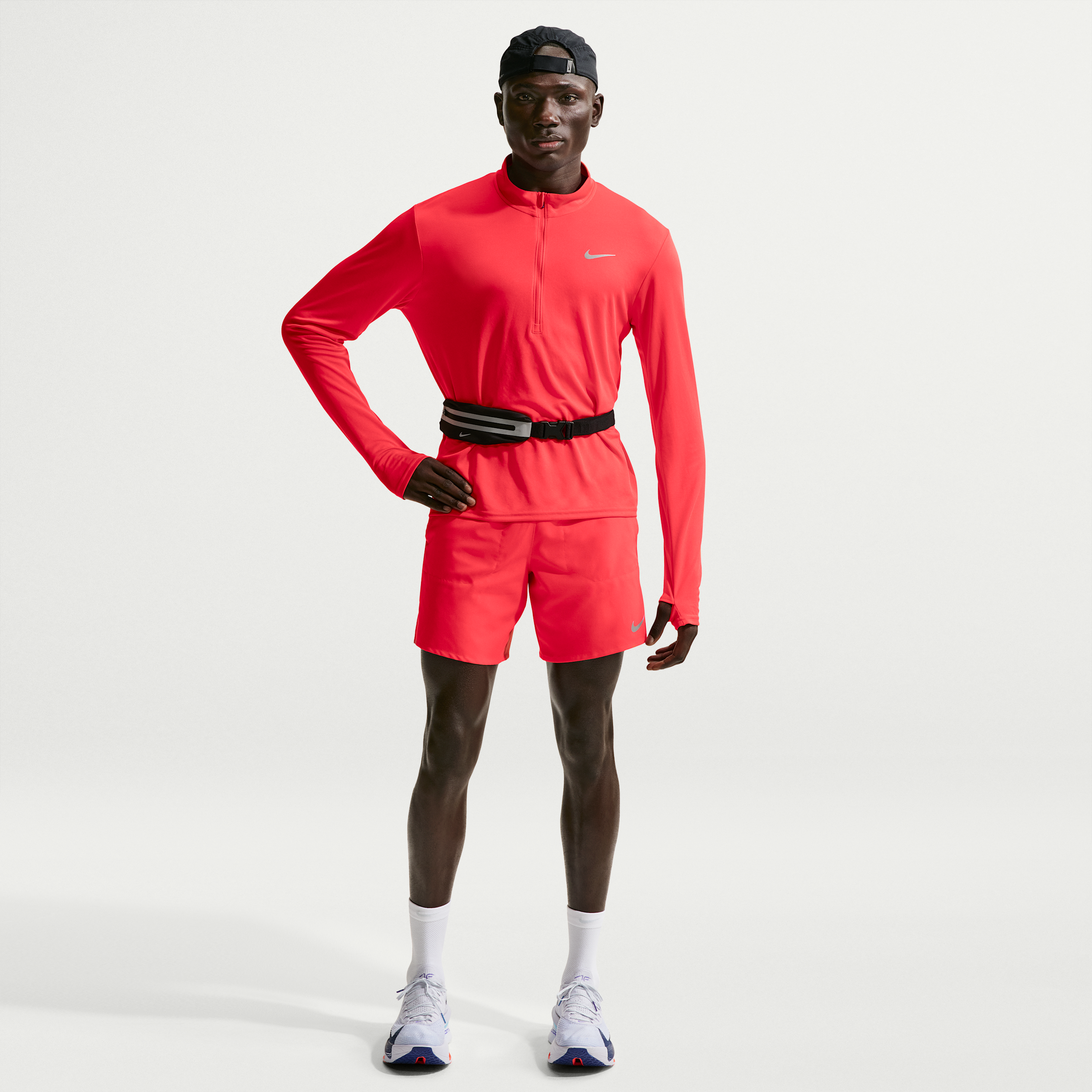 Shorts da running 18 cm con slip foderati Dri-FIT Nike Stride – Uomo - Rosso