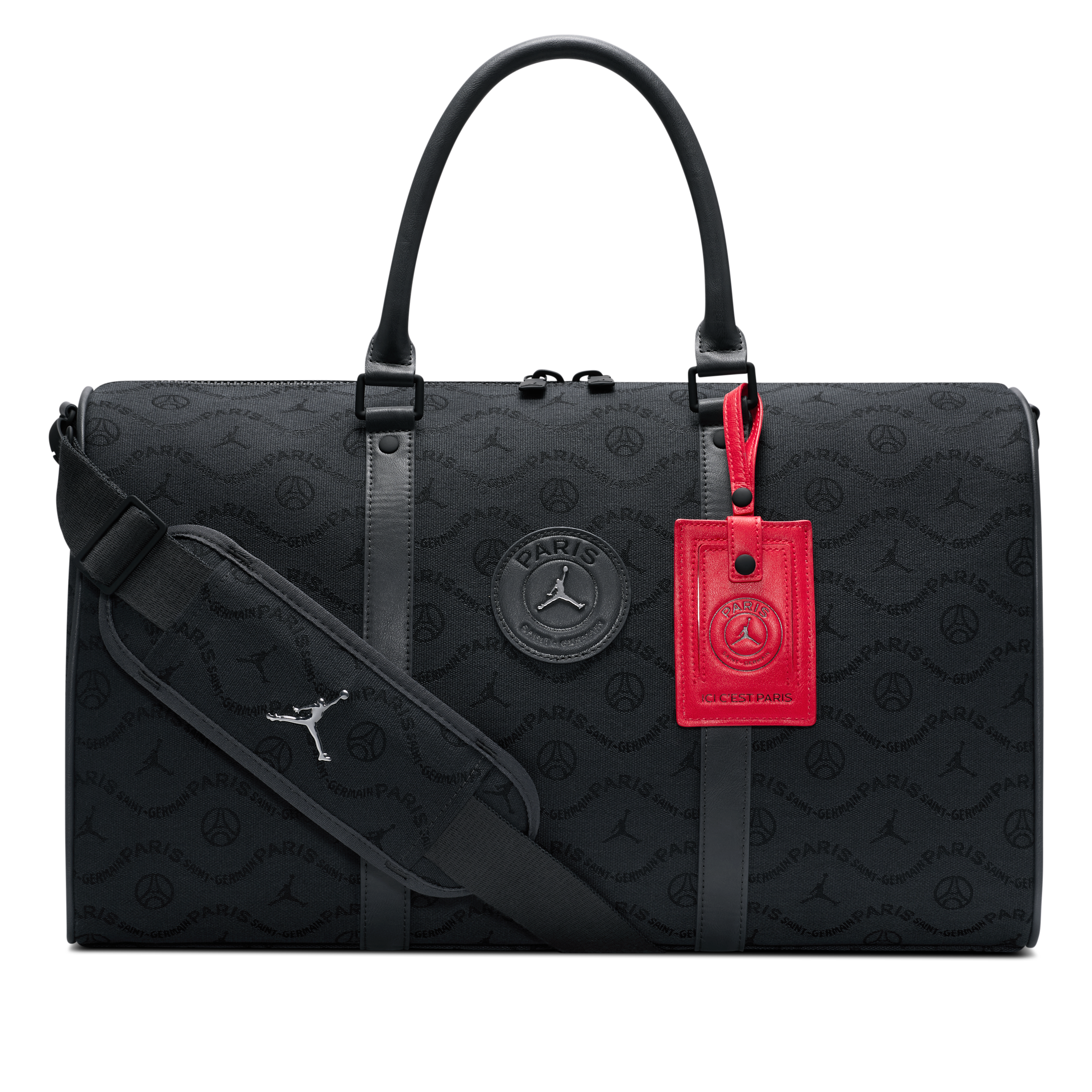 Borsone Monogram Jordan Paris Saint-Germain (25 l) - Grigio