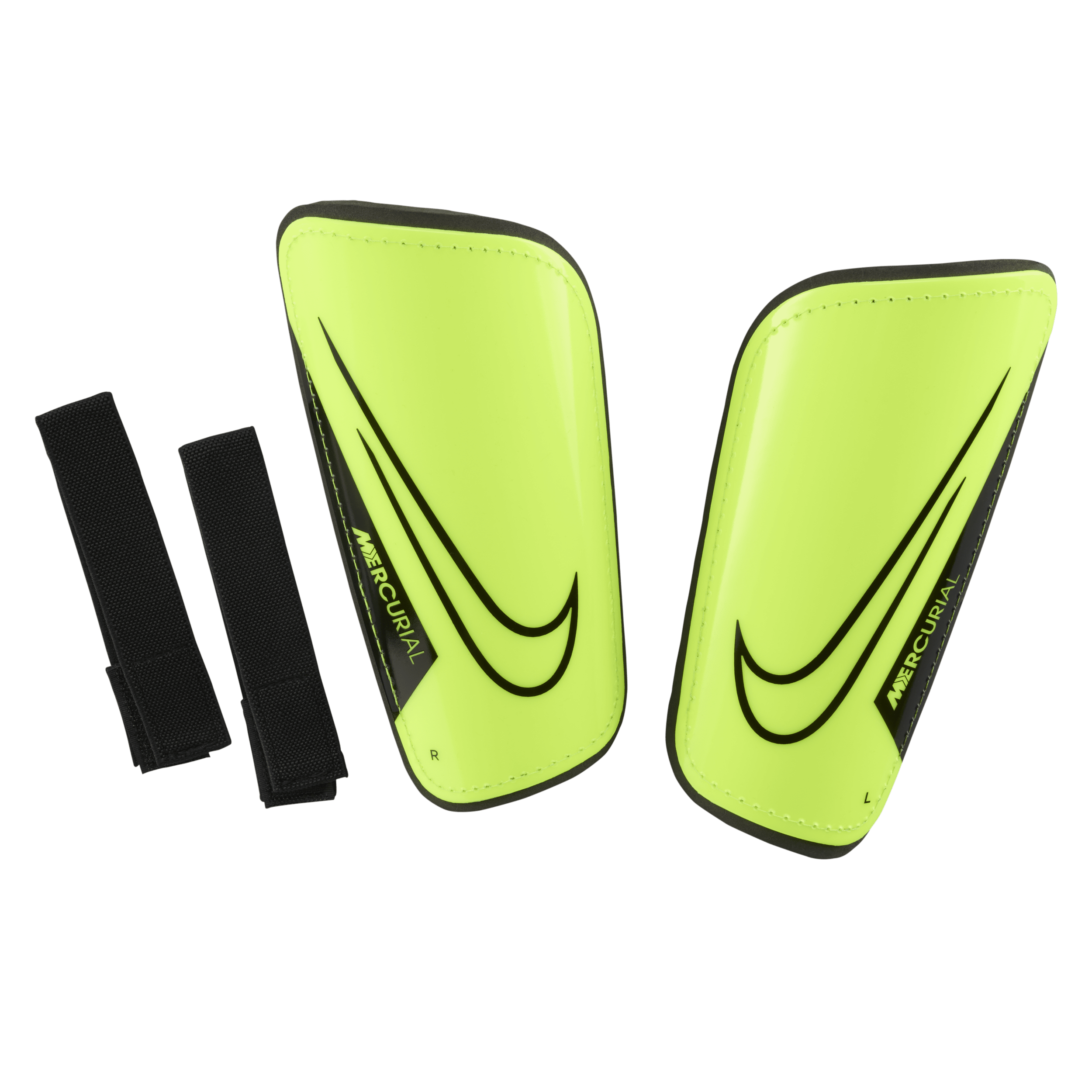 Protège-tibias de football Nike Mercurial Hardshell - Jaune