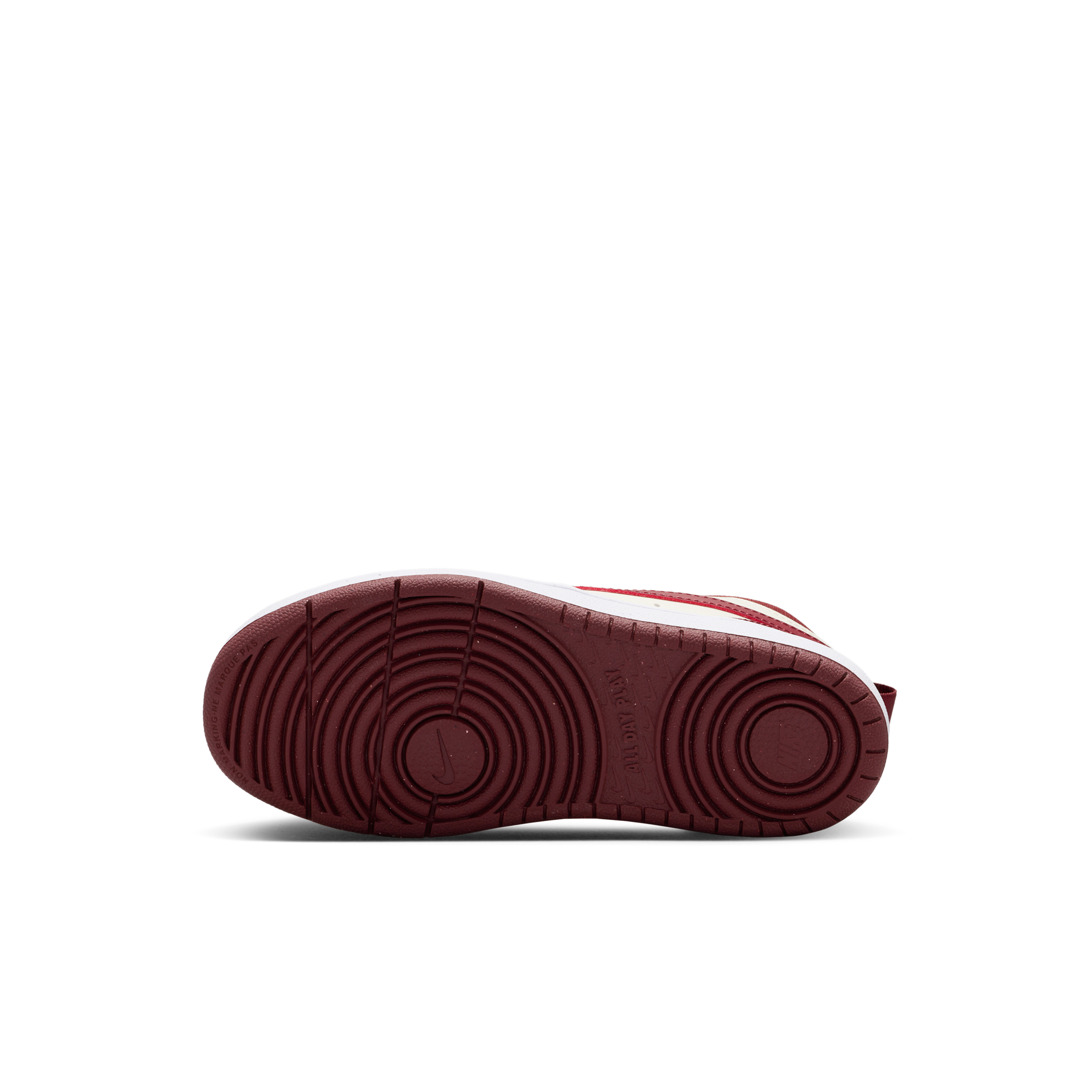 Nike Court Borough Mid 2 PSV 'Dark Team Red' | Kid's Size 3 - CD7783-013