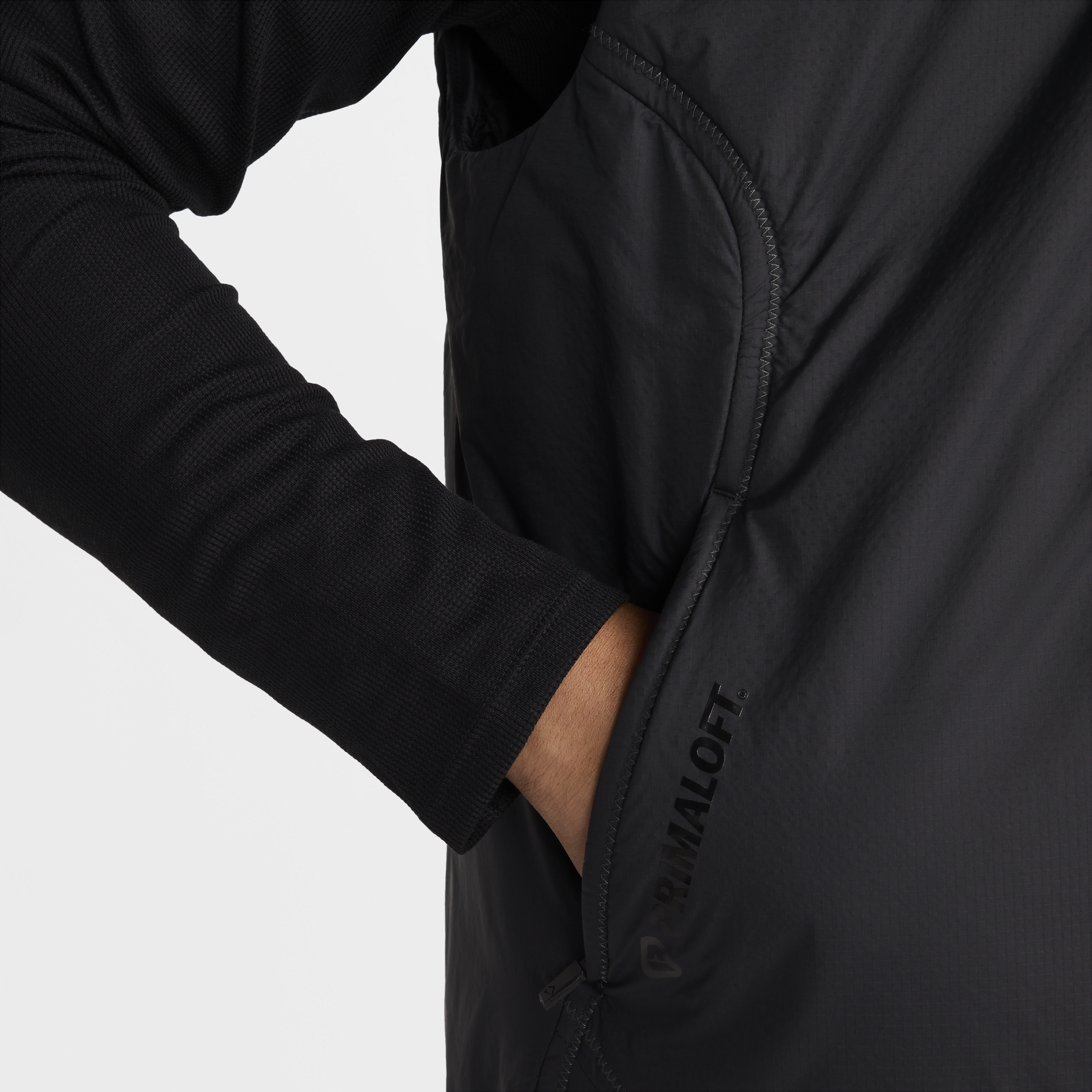 Veste de running sans manches Therma-FIT Nike Trail PrimaLoft® pour homme - Noir