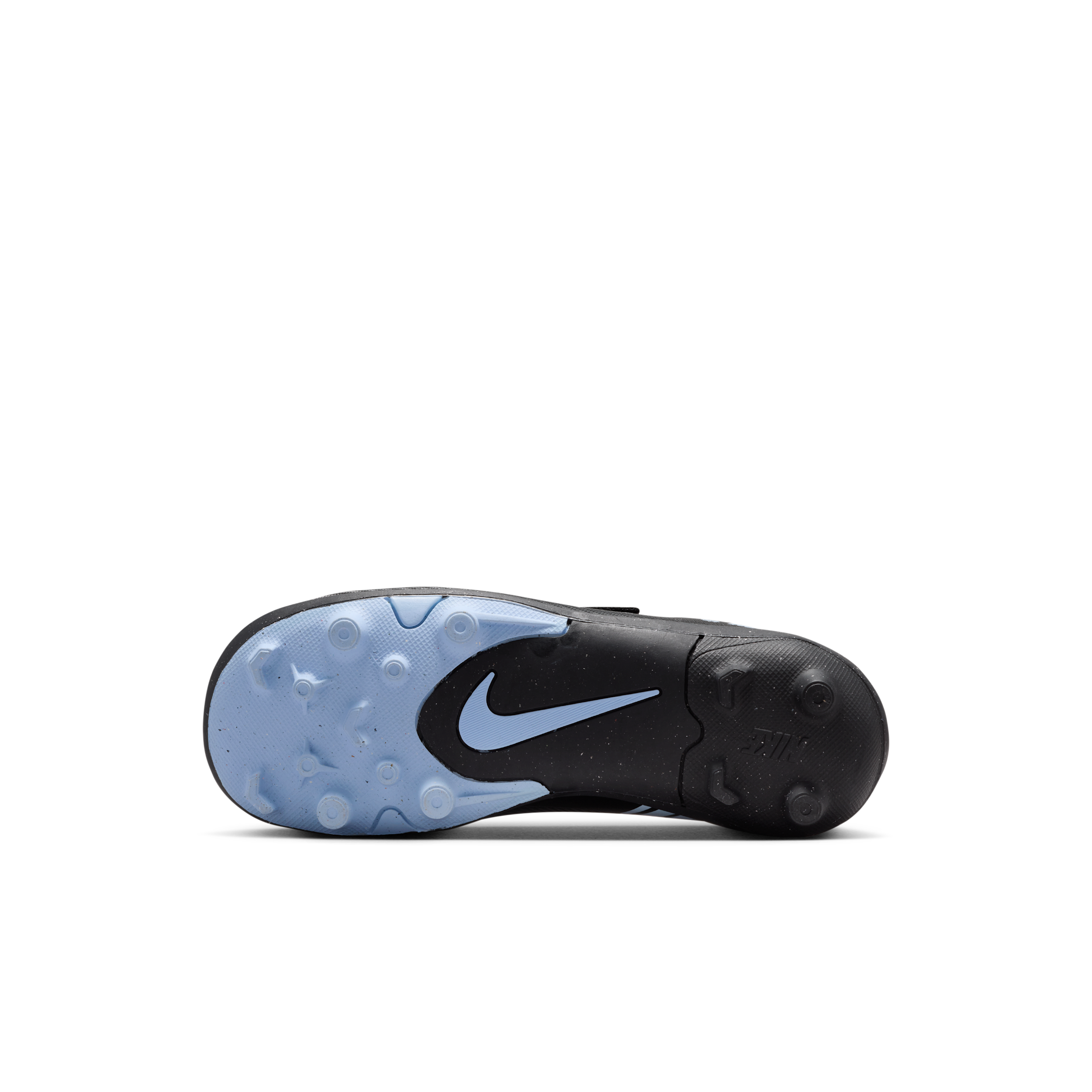 Thumbnail - Nike Jr. Mercurial Vapor 16 Club Low-Top-Fußballschuh für verschiedene Böden (jüngere Kinder) - Schwarz