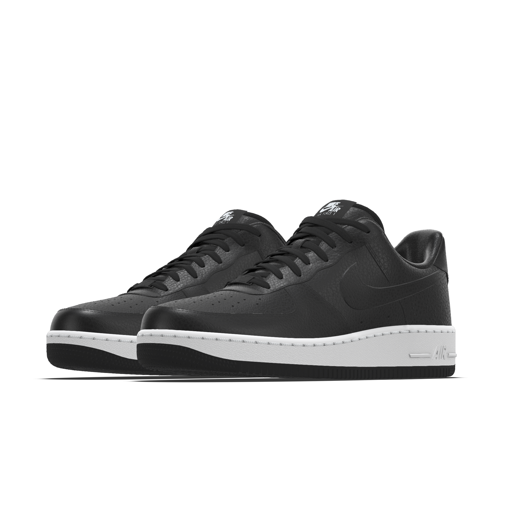 Chaussure personnalisable Nike Air Force 1 Low By You pour Homme - Noir - 4077806480