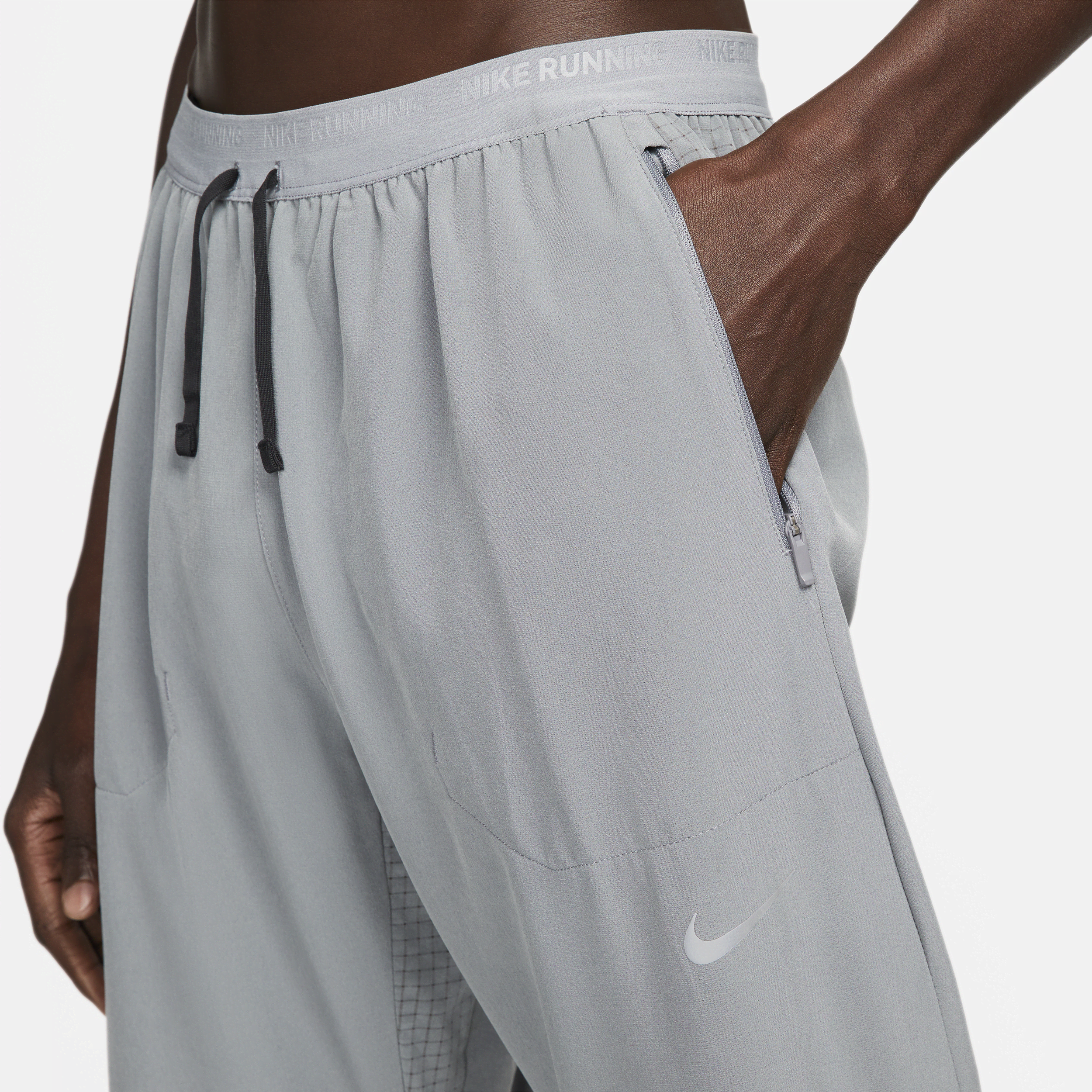 Pantalon de running tissé Dri-FIT Nike Phenom pour homme - Gris