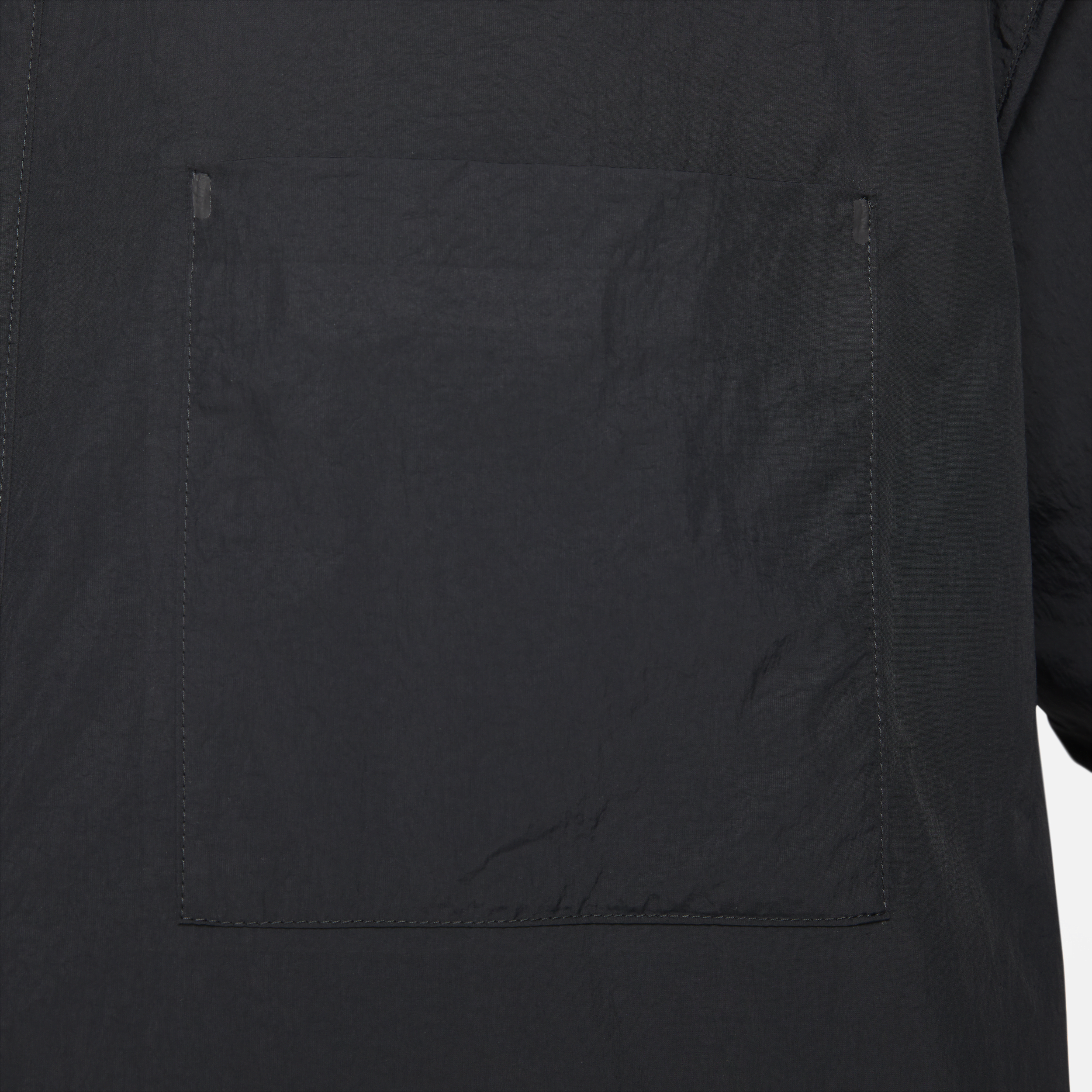 Nike Sportswear Tech Pack geweven herenshirt met lange mouwen Zwart