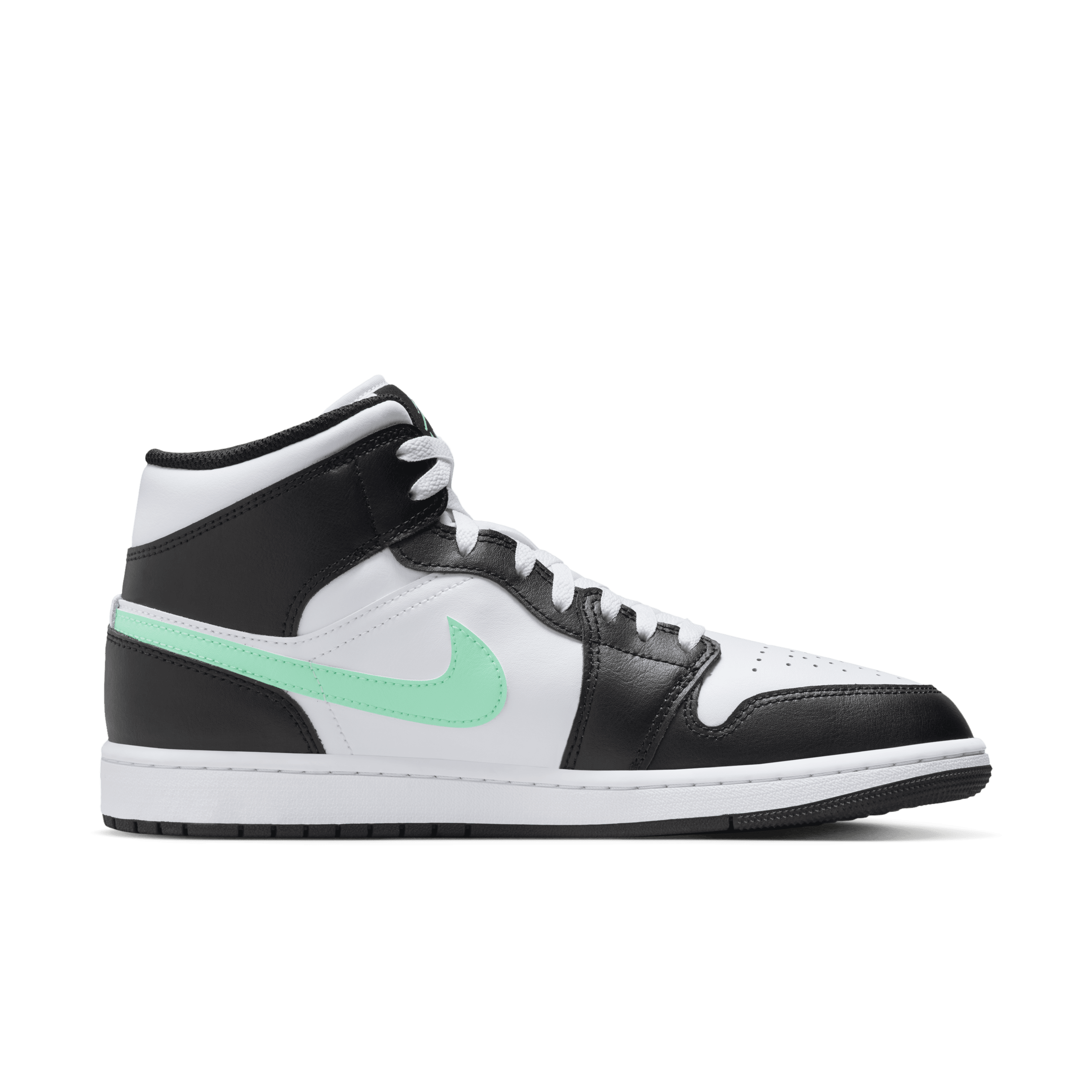 Chaussure Air Jordan 1 Mid pour Homme - Blanc