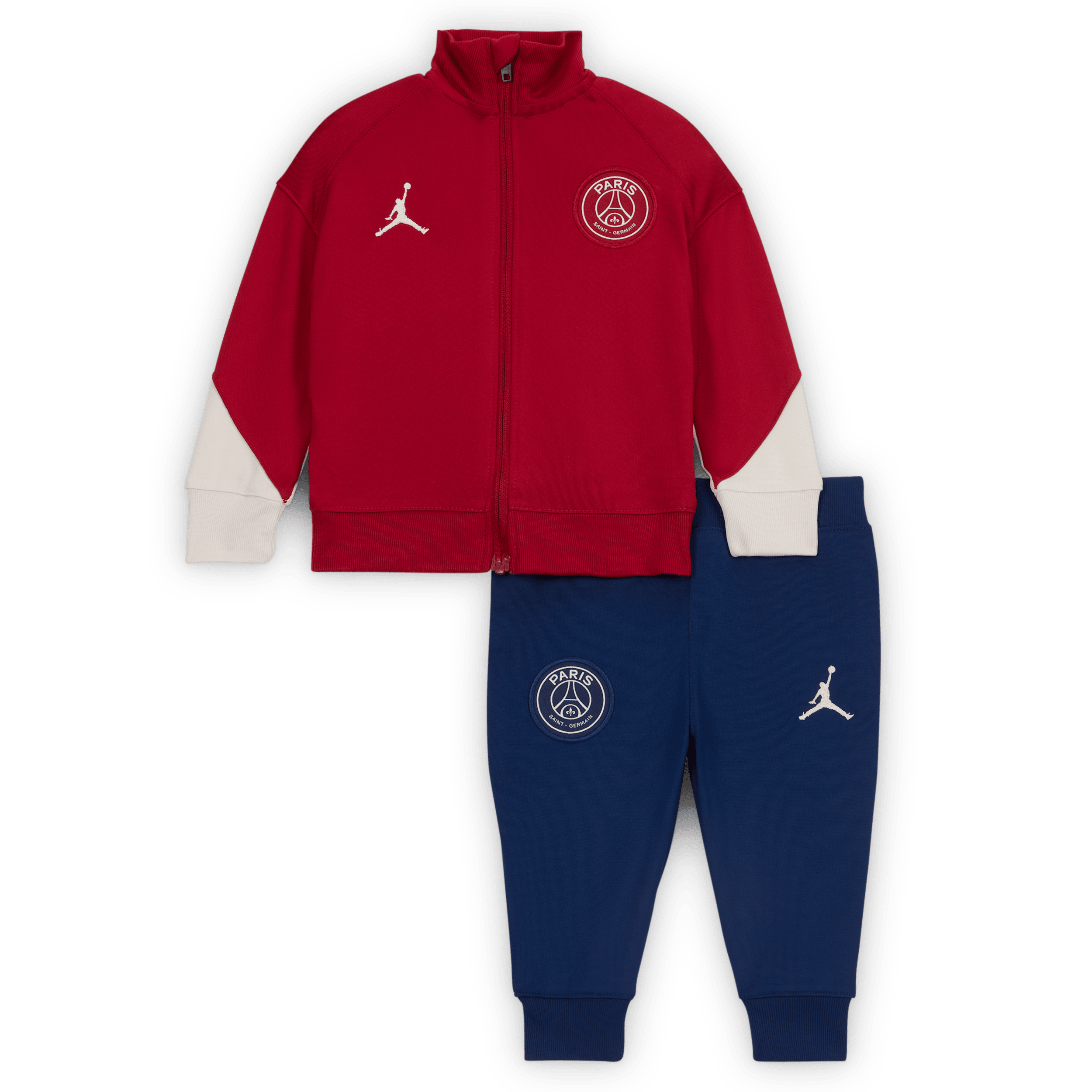 4e tenue de survêtement de foot en maille Jordan Dri-FIT Paris Saint-Germain Strike pour bébé et tou