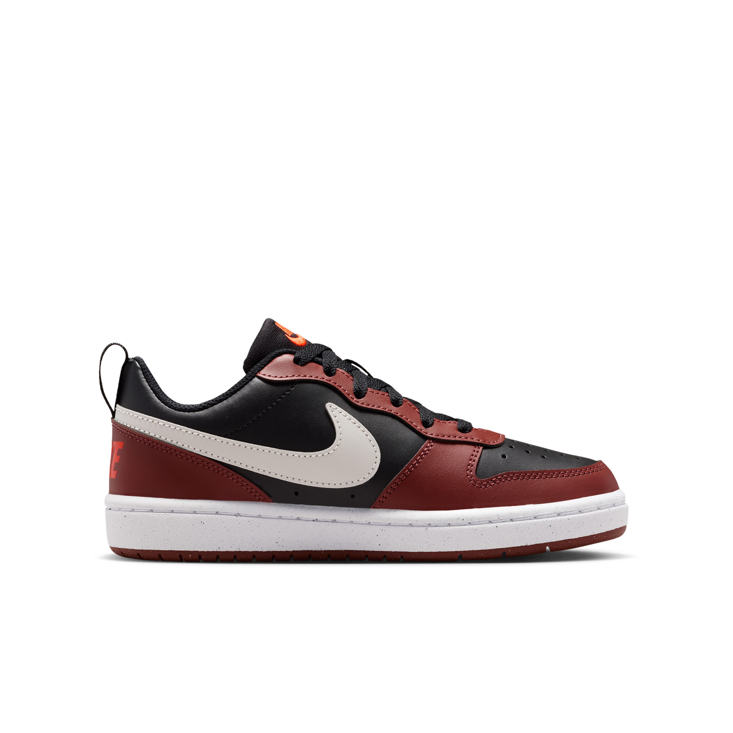 Nike Court Borough Low Recraft sko til store barn - Svart - DV5456-015