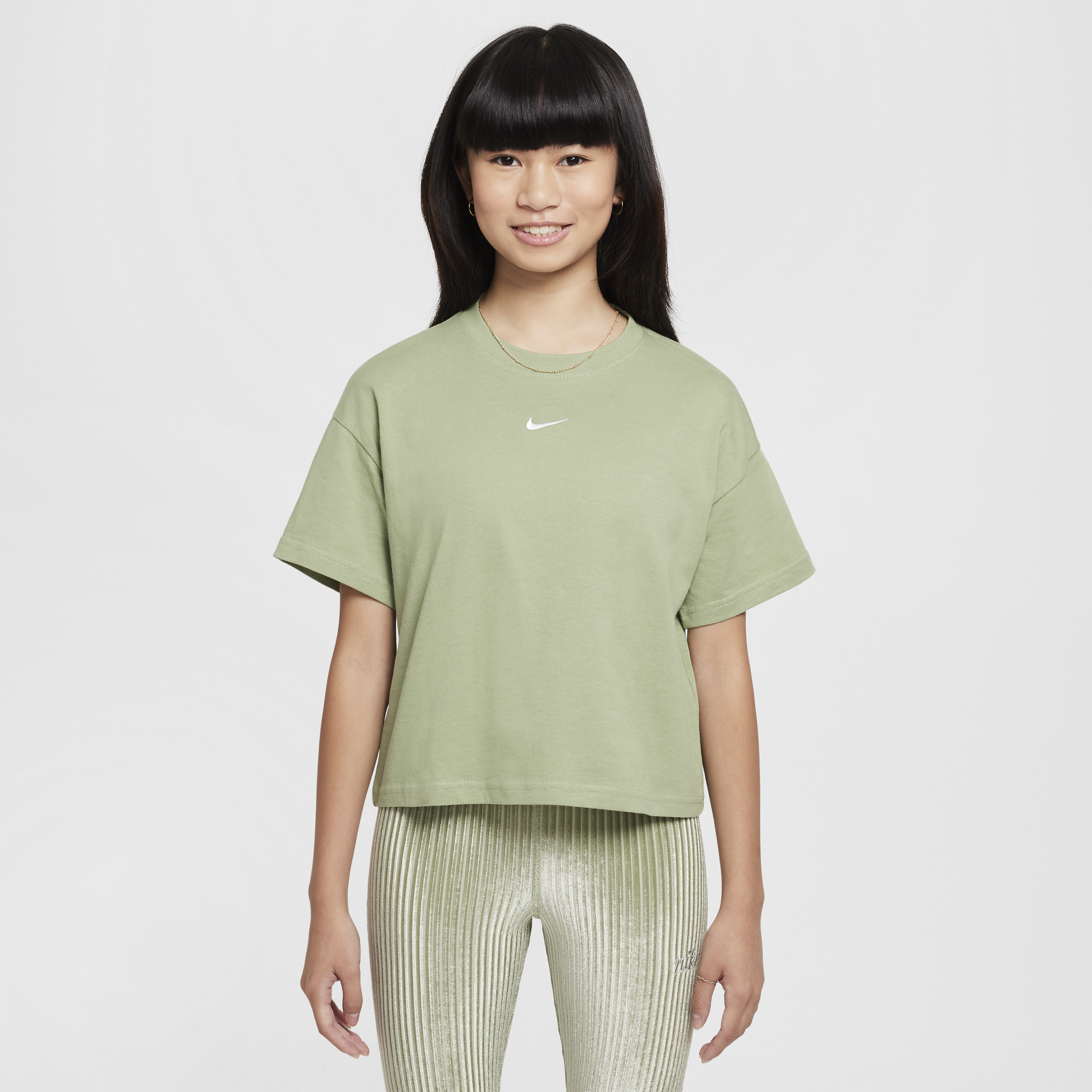 T-shirt Nike Sportswear Essential pour ado (fille) - Vert