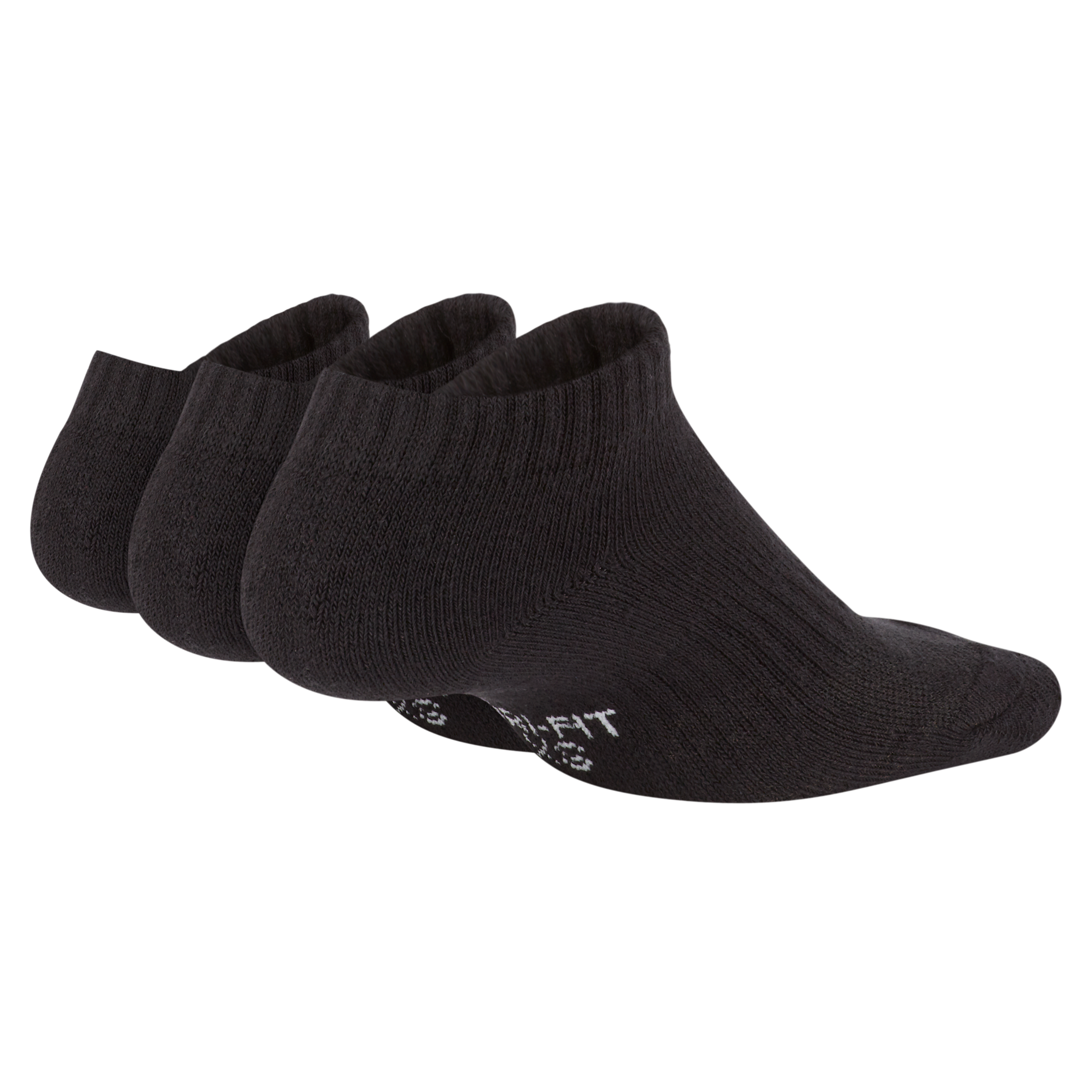 Thumbnail - Nike Dri-FIT Performance No-Show-Socken für jüngere Kinder (3 Paar) - Schwarz