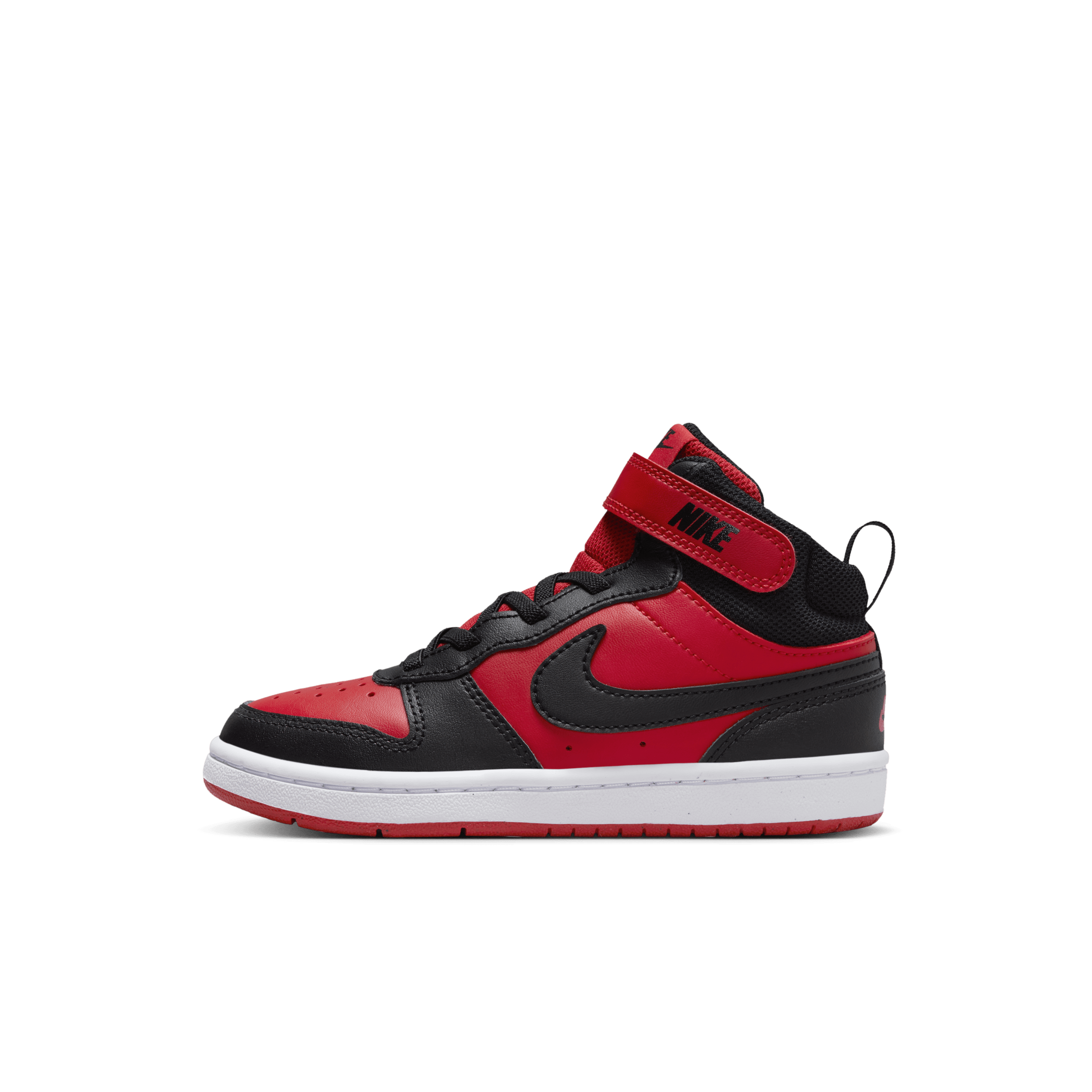 Nike Court Borough Mid 2 Younger Kids' Shoes - Red