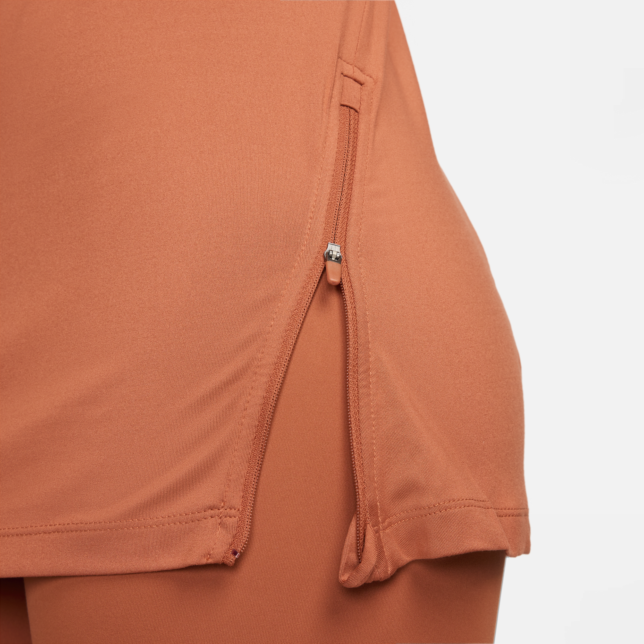 Nike Dri-FIT Swift Element UV hardloopjack met capuchon voor dames Oranje