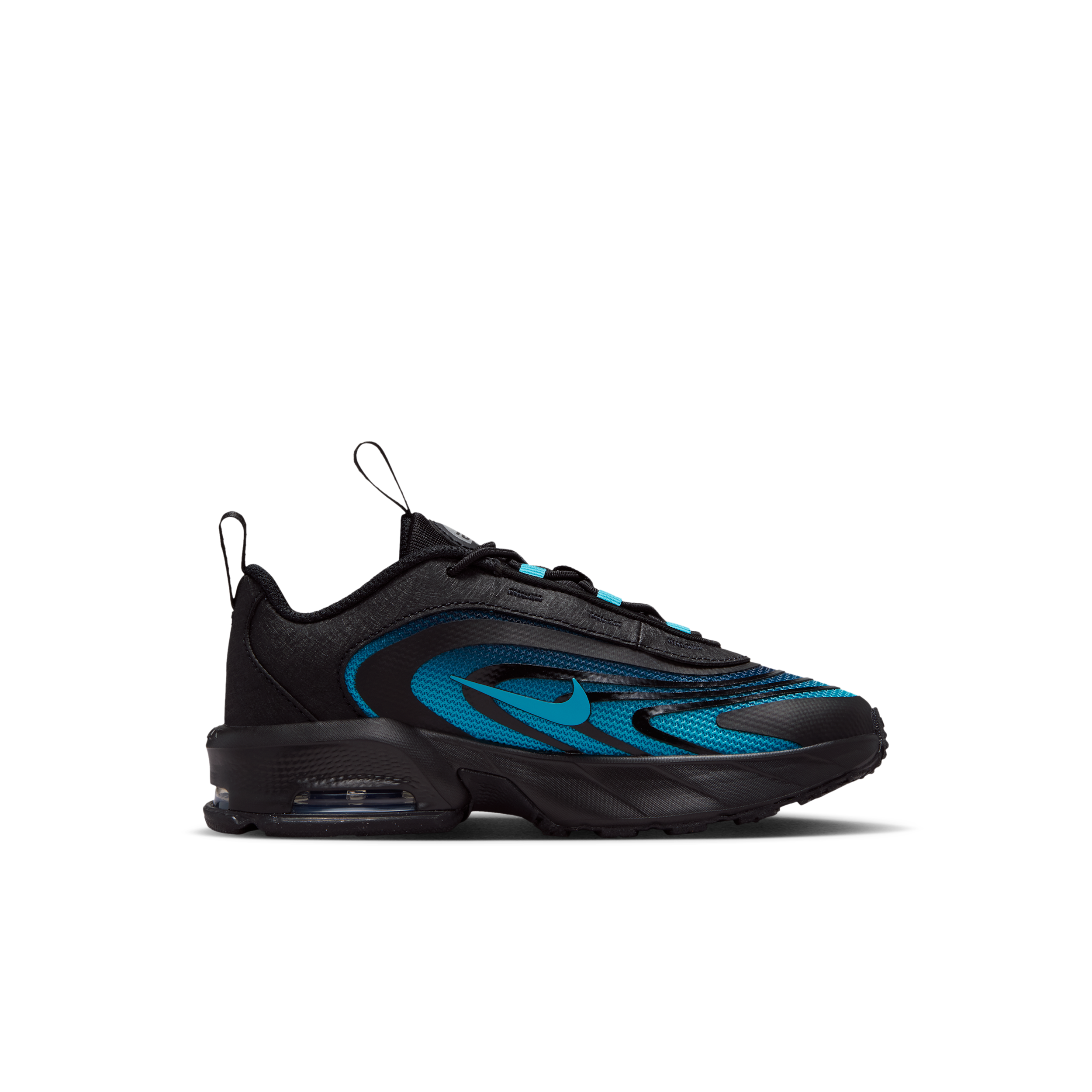 Nike Air Max Fire PS 'Black Metallic Silver Gamma Blue' | Kid's Size 13 - II6557-013