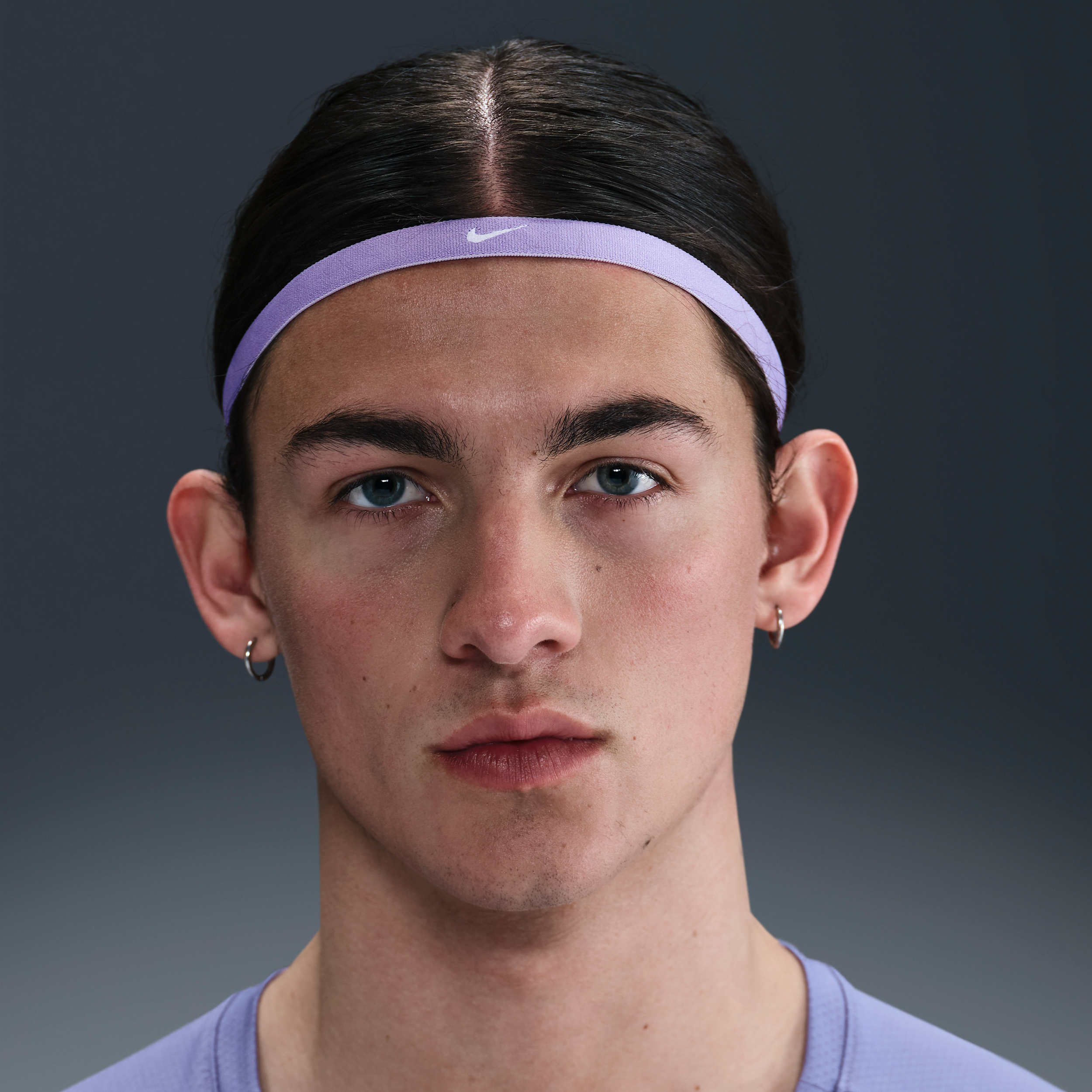 Thumbnail - Nike Flex Stirnbänder (6er-Pack) - Lila