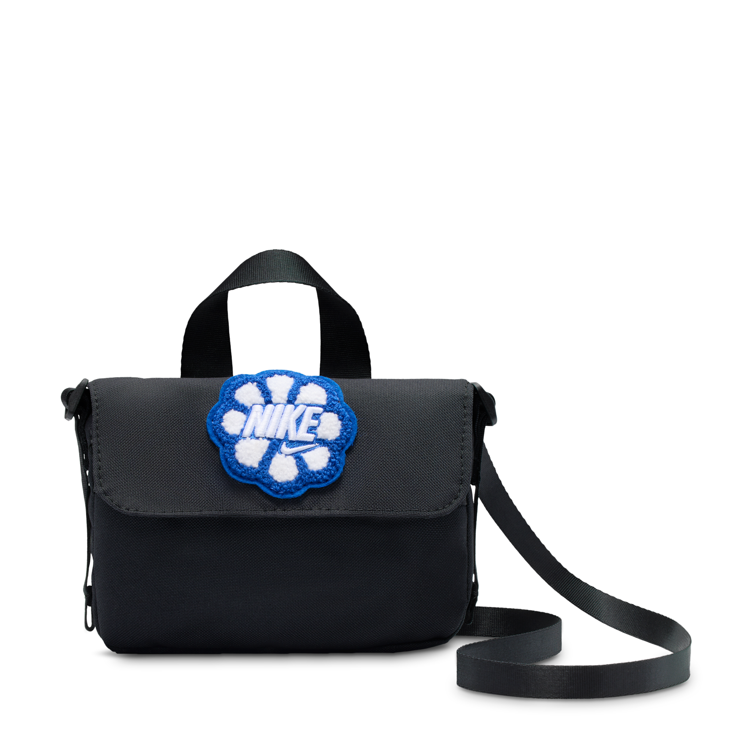 Nike Older Kids' Cross-Body Bag (1L) - Black