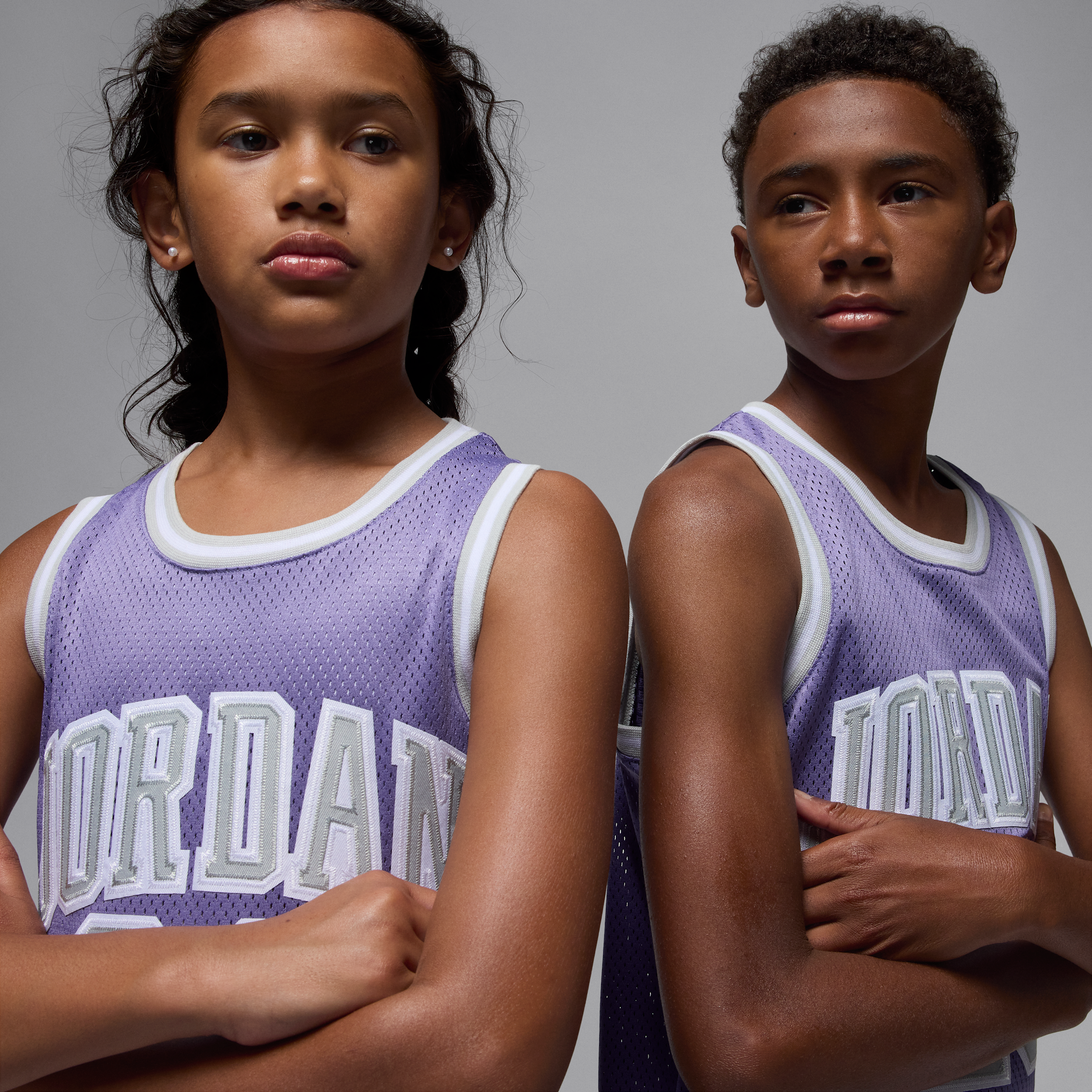 Thumbnail - Jordan 23 Trikot (ältere Kinder) - Lila