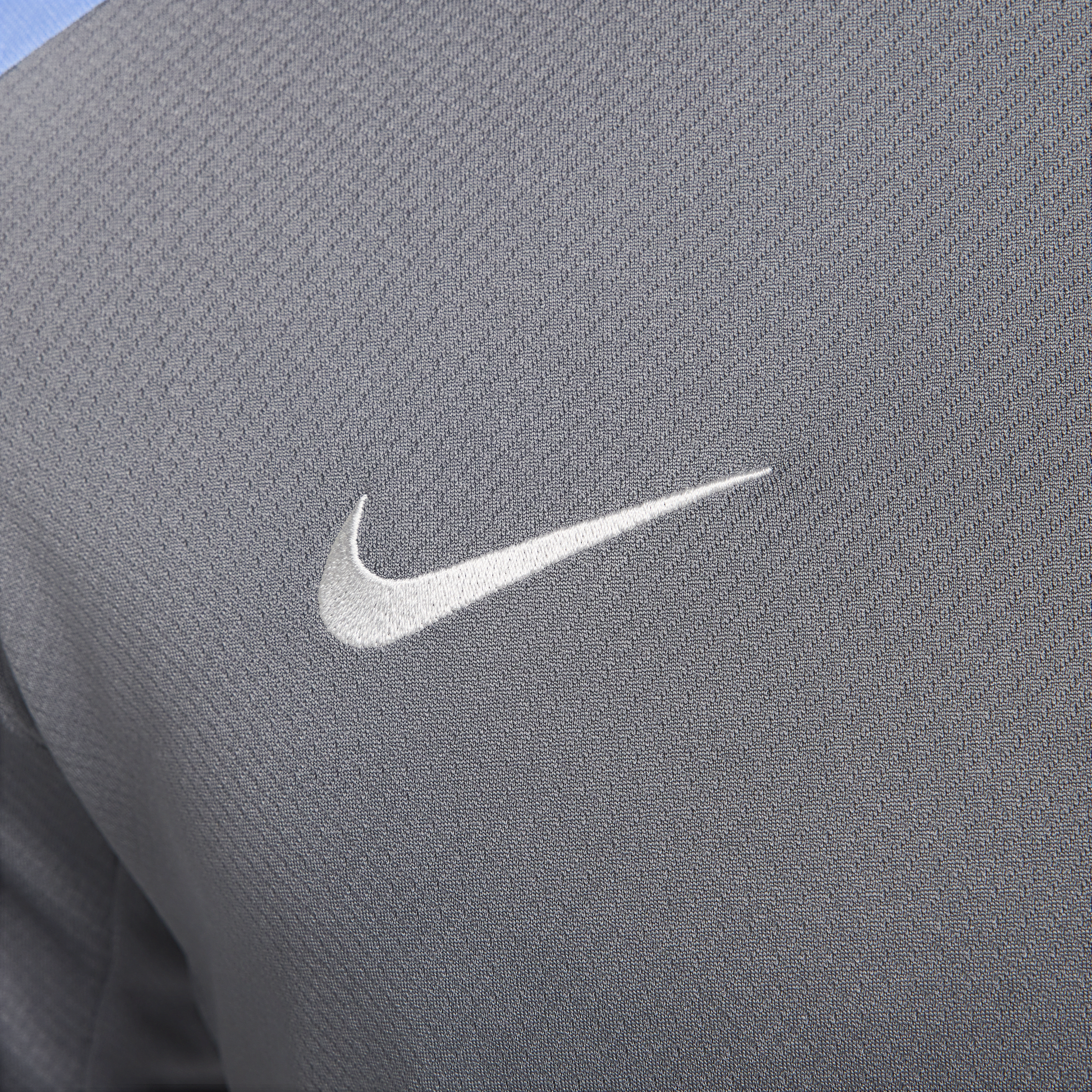 Haut de foot en maille à manches courtes Nike Dri-FIT Tottenham Hotspur Strike pour homme - Gris