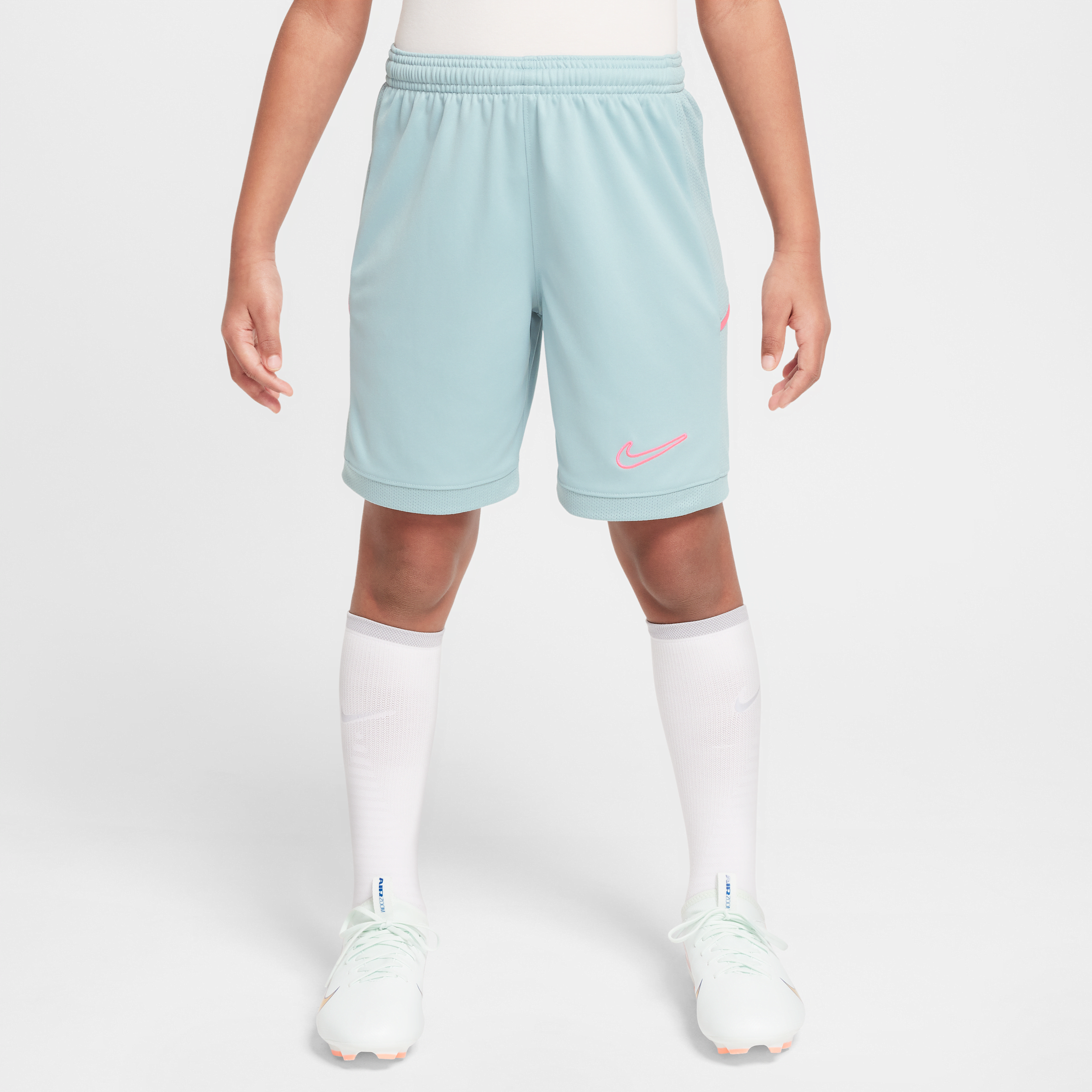 Short de foot Dri-FIT 18 cm Nike Academy pour ado - Gris