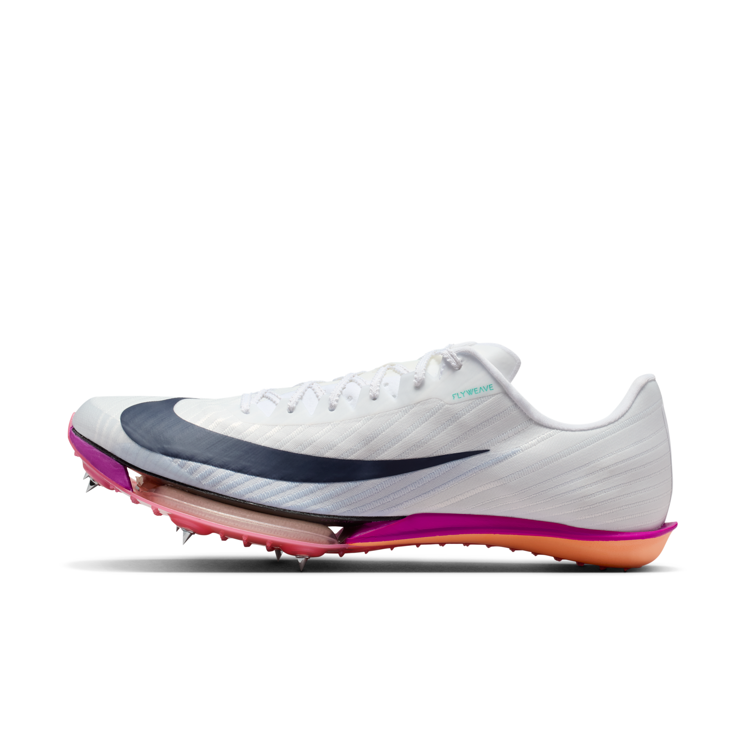 Thumbnail - Nike Maxfly 2 Leichtathletik-Sprint-Spikes - Weiß