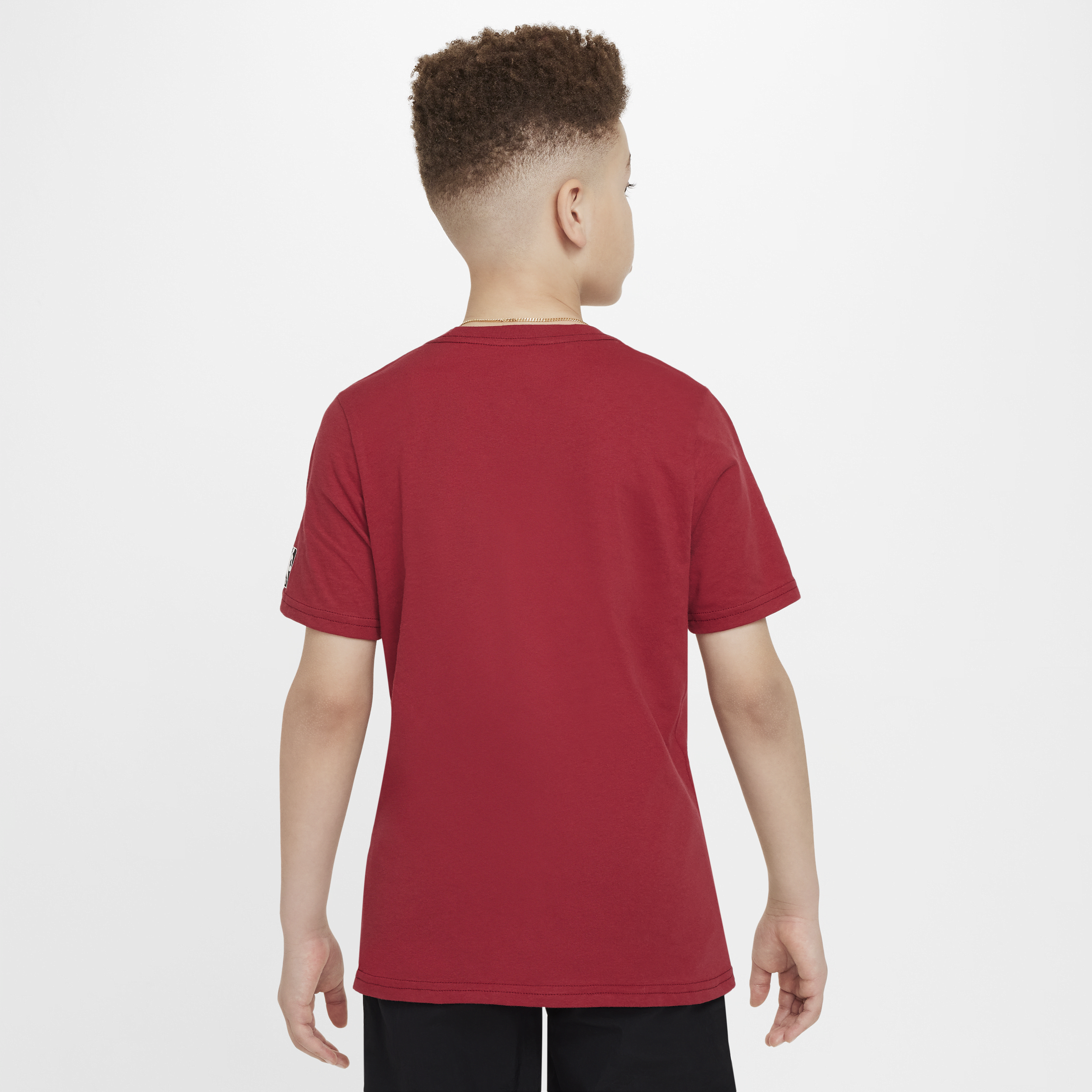 Nike Miami Heat Essential NBA-shirt voor jongens Rood