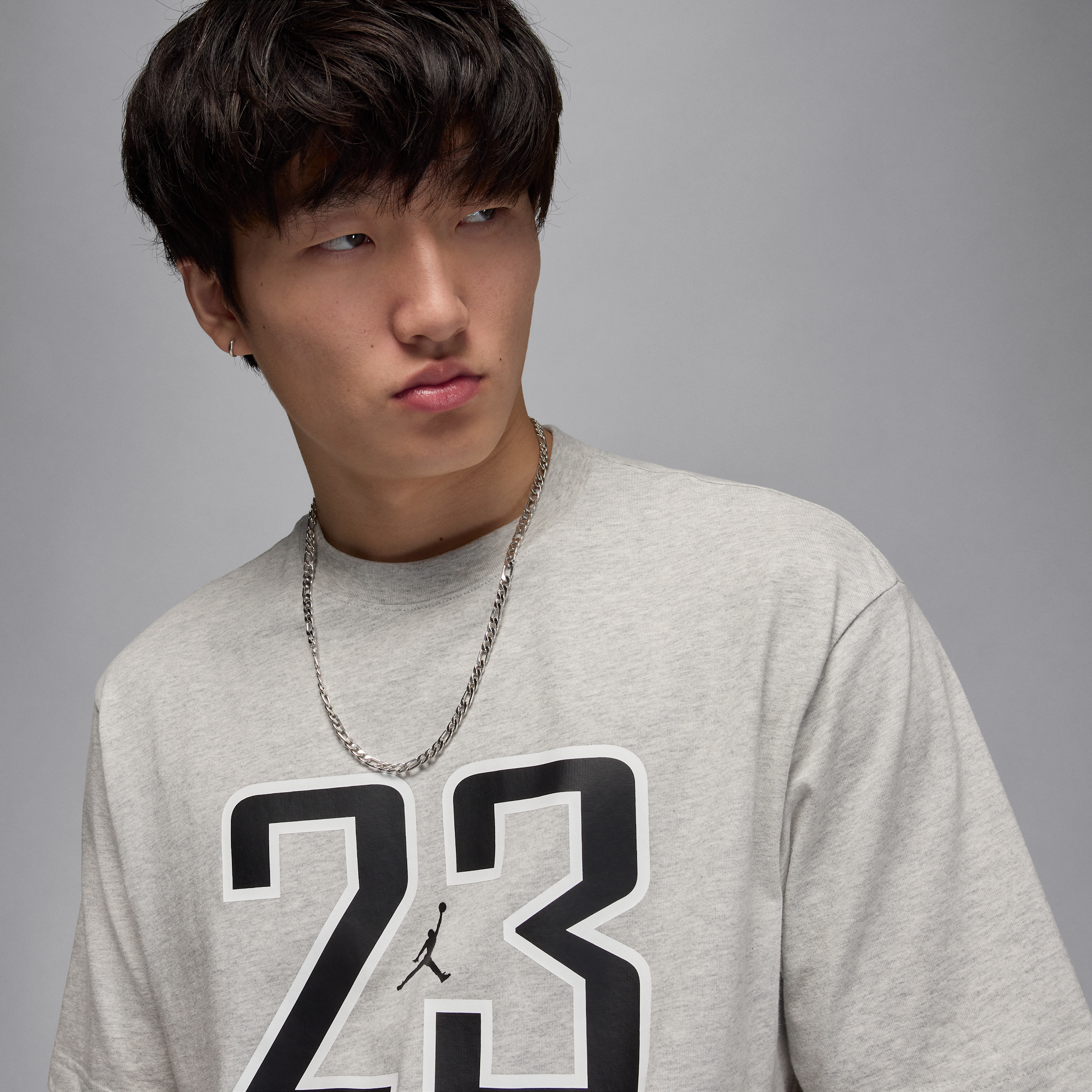 Thumbnail - Jordan Brooklyn T-Shirt (Herren) - Grau