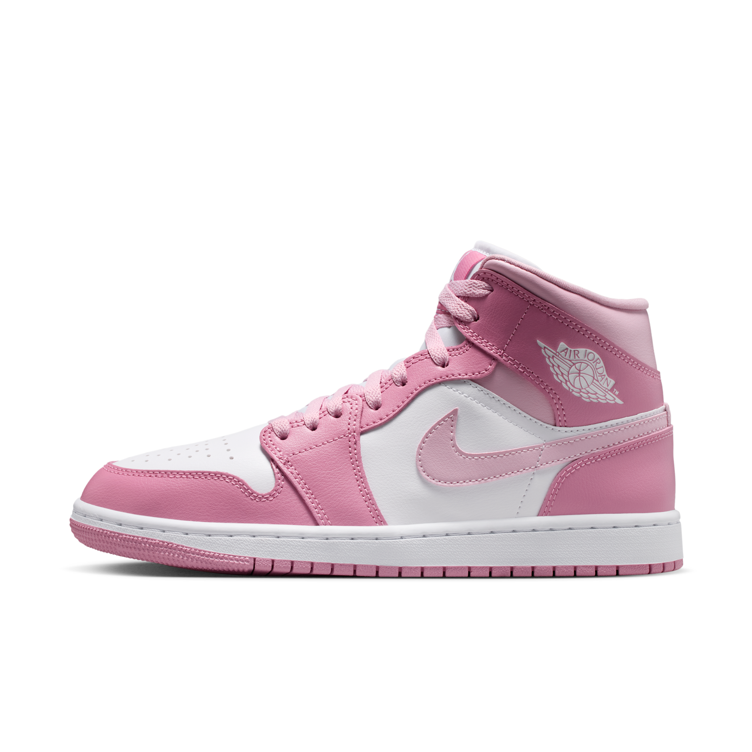 Thumbnail - Air Jordan 1 Mid Schuh (Damen) - Pink