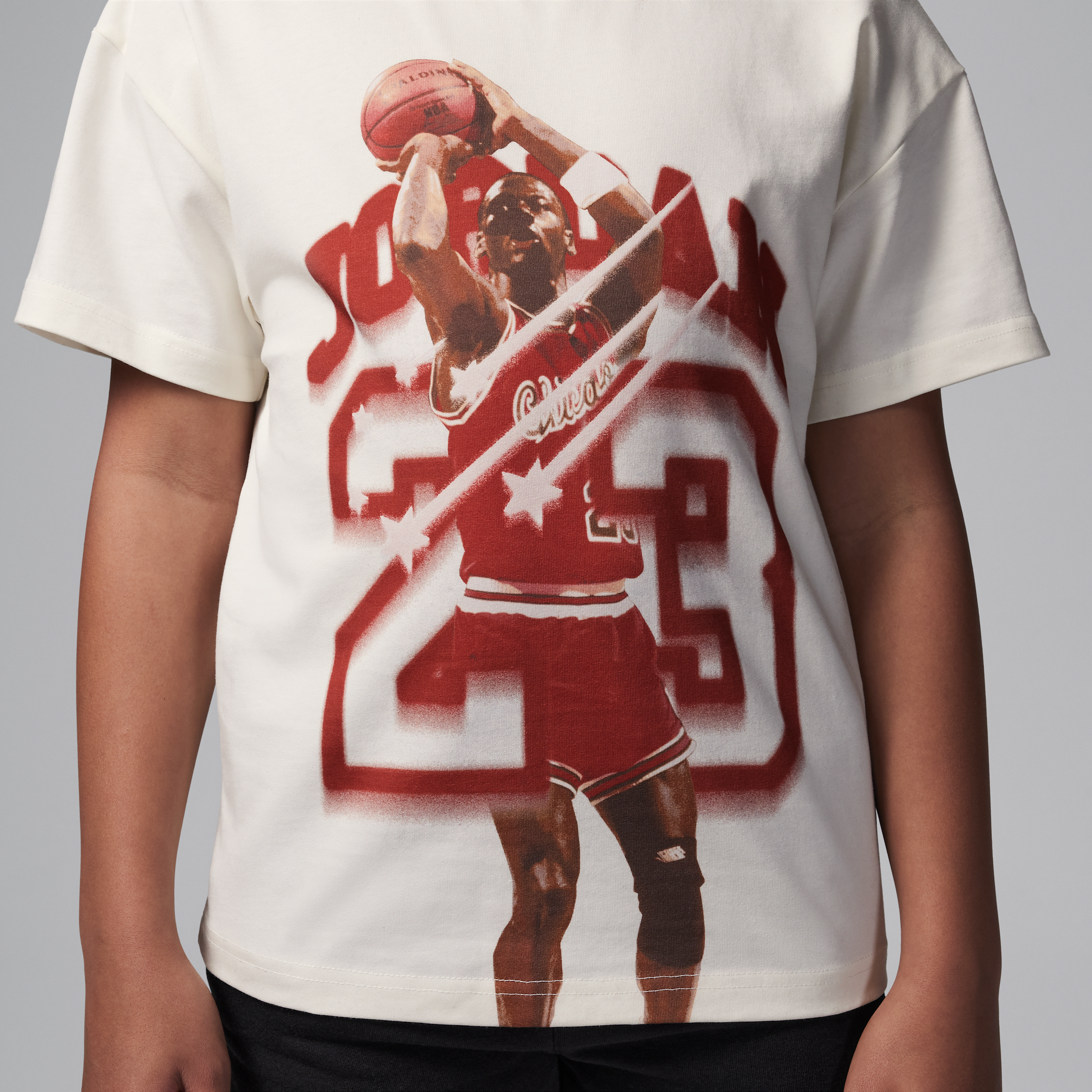 Jordan 40th Anniversary T-shirt voor kids Wit