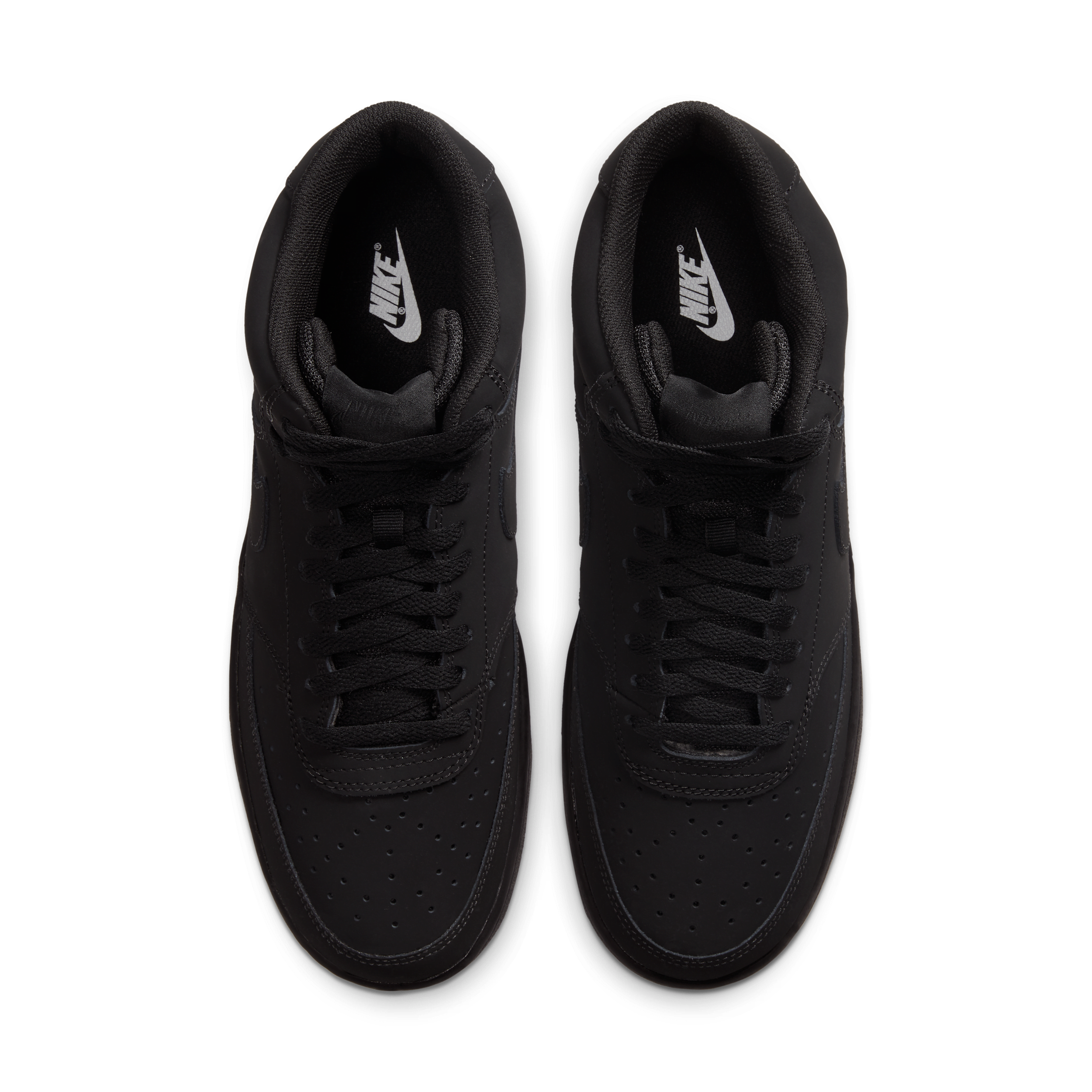 Chaussure Nike Court Vision Mid pour Homme - Noir