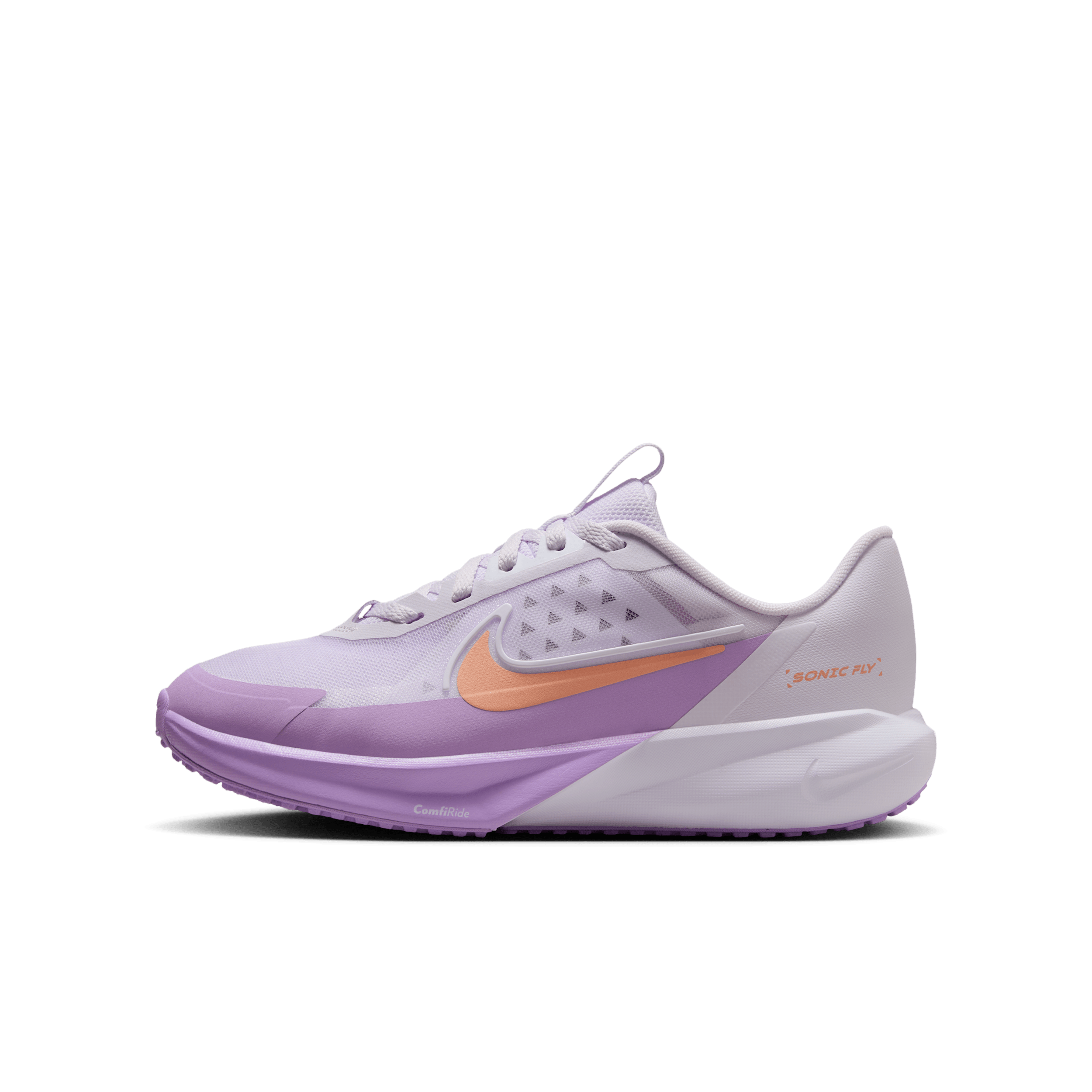 Nike Sonic Fly Older Kids Running Shoes - Purple