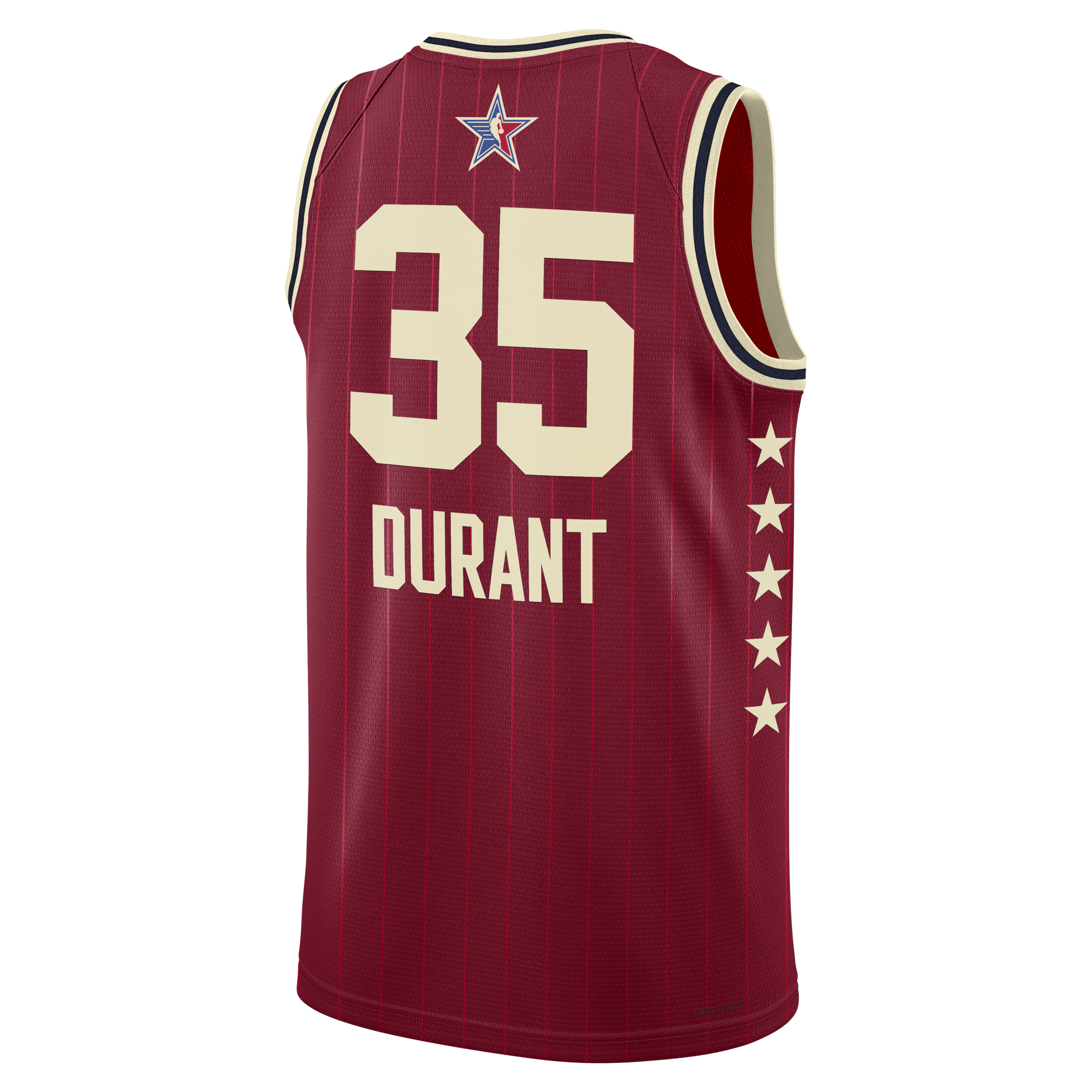 Jordan Kevin Durant 2024 All-Star Weekend Swingman Dri-FIT NBA-jersey Rood