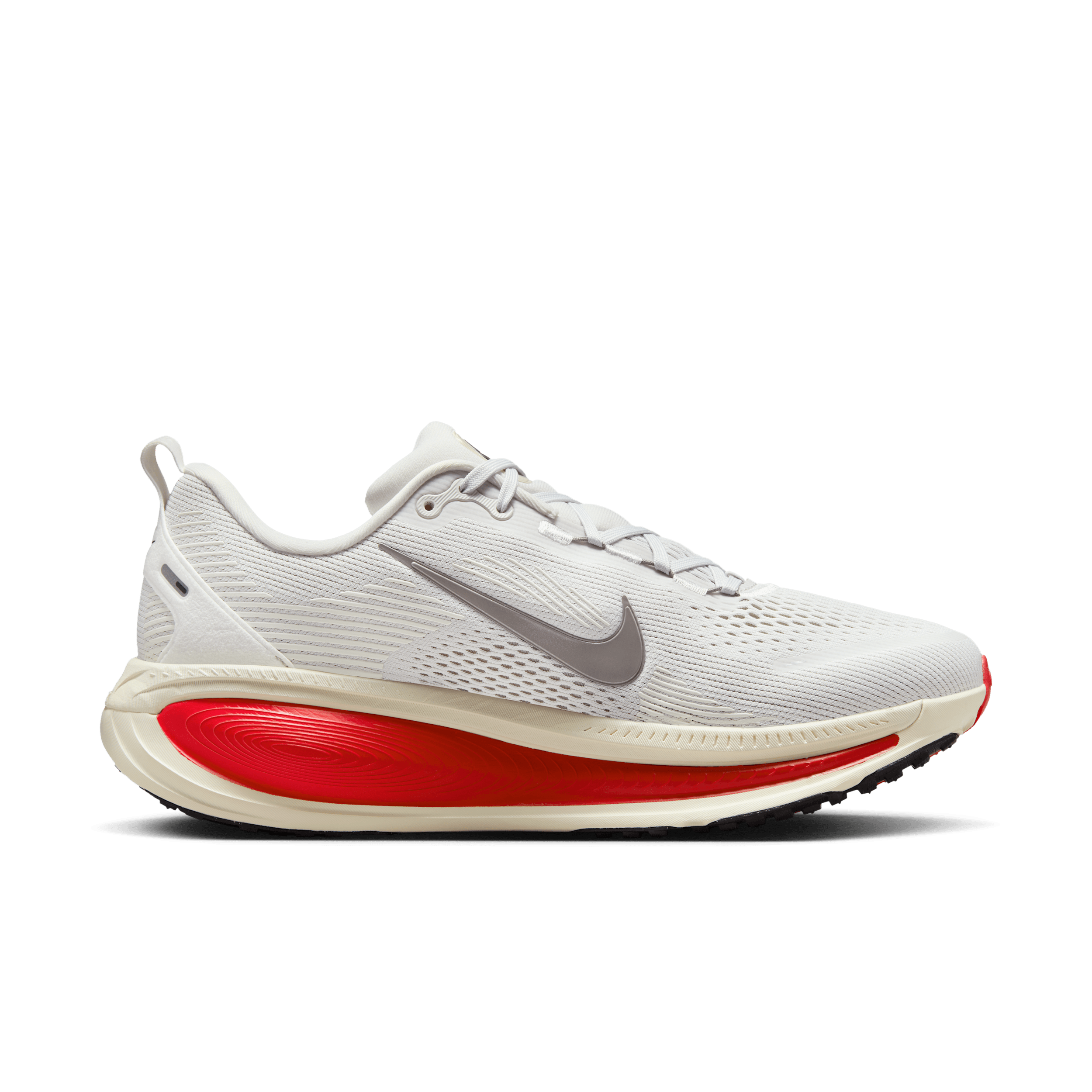 Nike Vomero 18 Platinum Tint Siren Red Light Smoke Grey Metallic Pewter - HM6803-001
