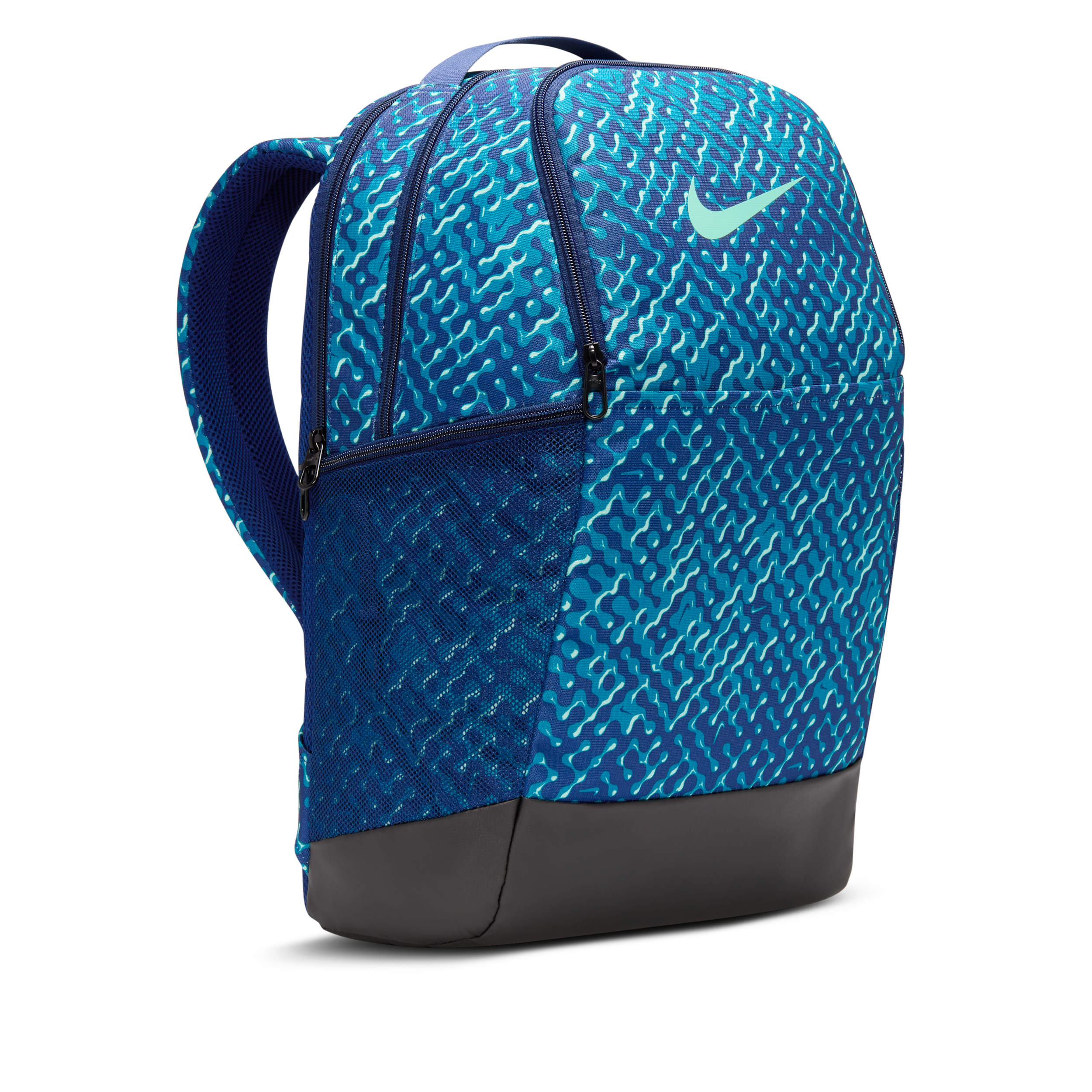 Thumbnail - Nike Brasilia 9.5 Trainings-Rucksack (Medium, 24 l) - Blau