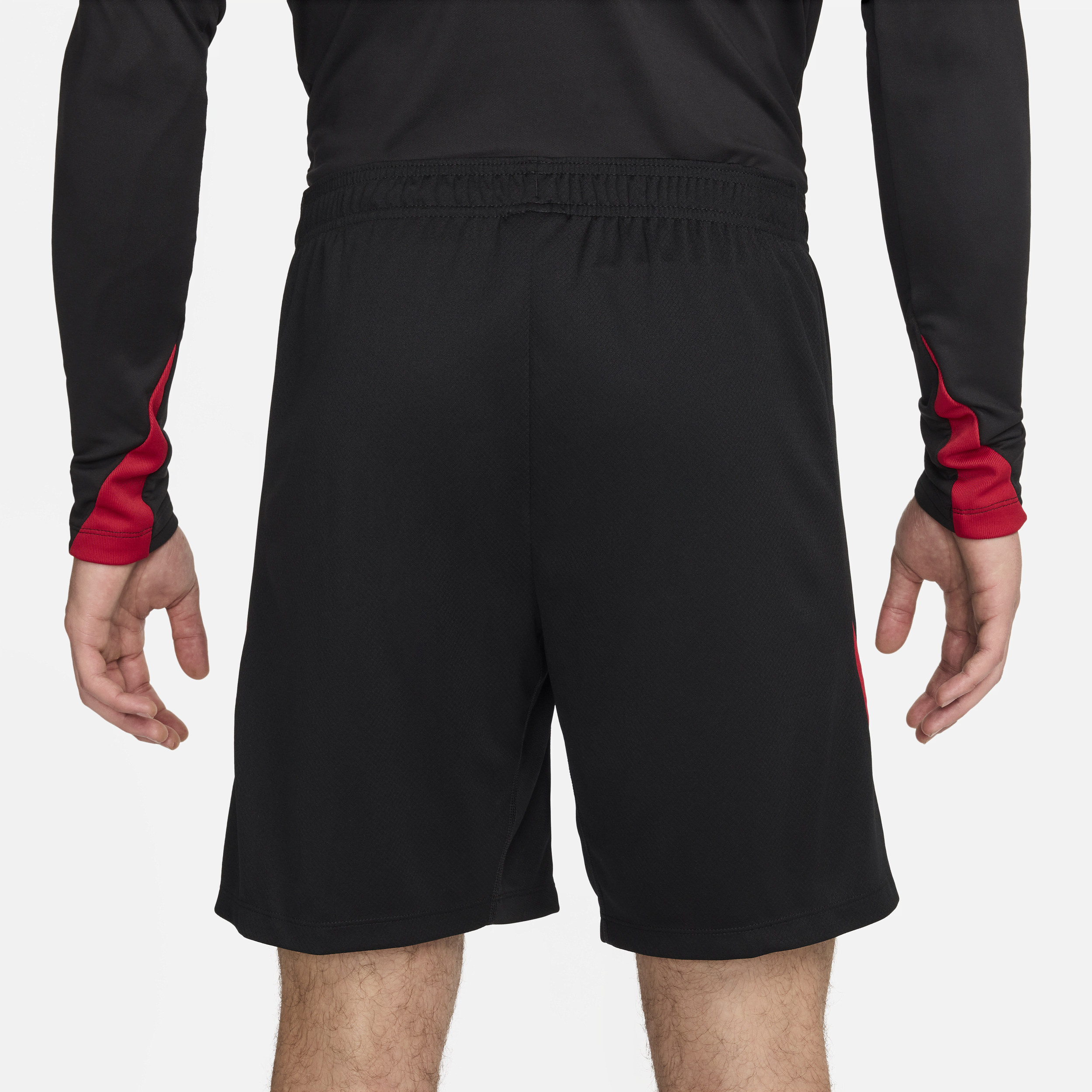 Nike Liverpool FC Strike Dri-FIT knit voetbalshorts voor heren Zwart