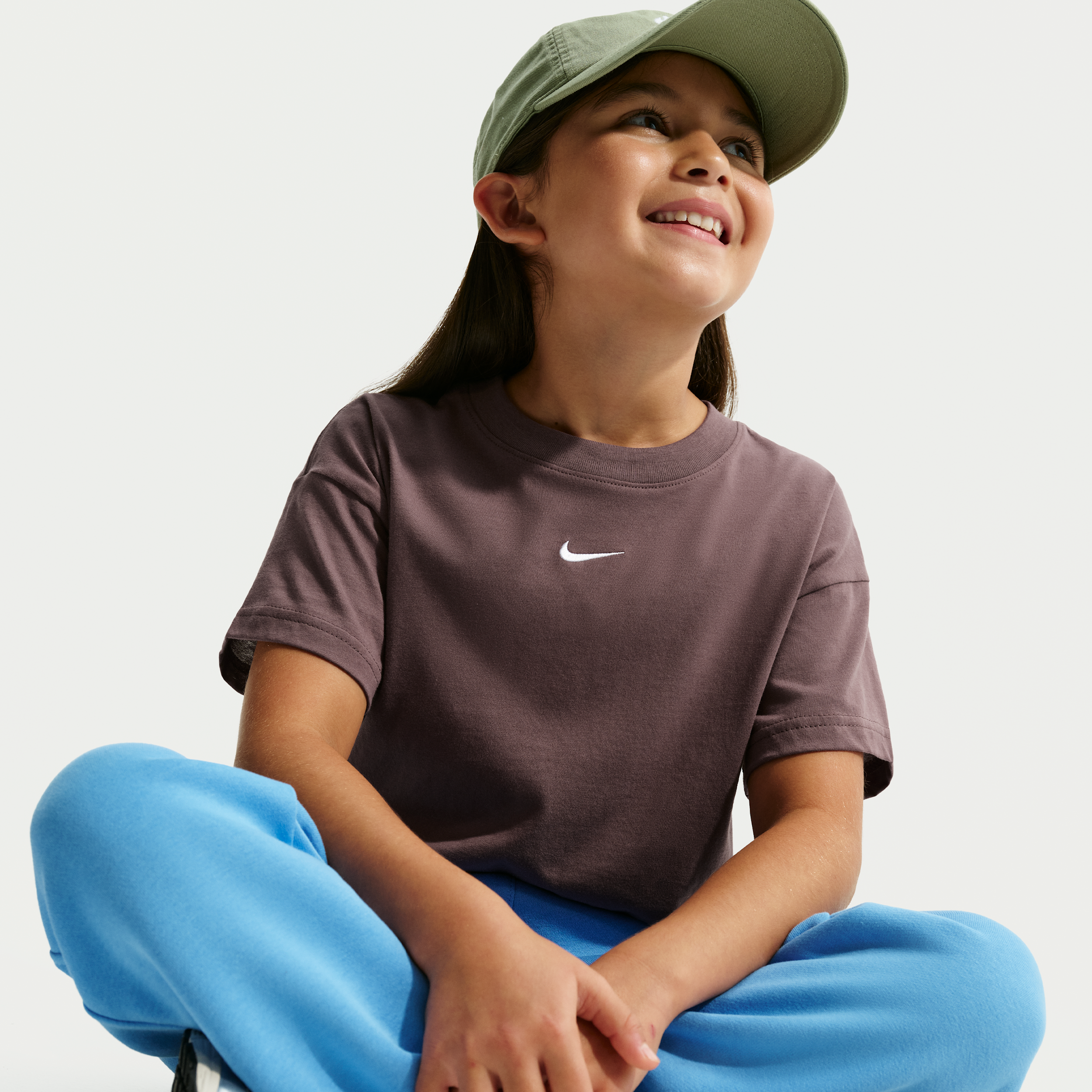 Thumbnail - Nike Essential T-Shirt (ältere Kinder, Mädchen) - Lila