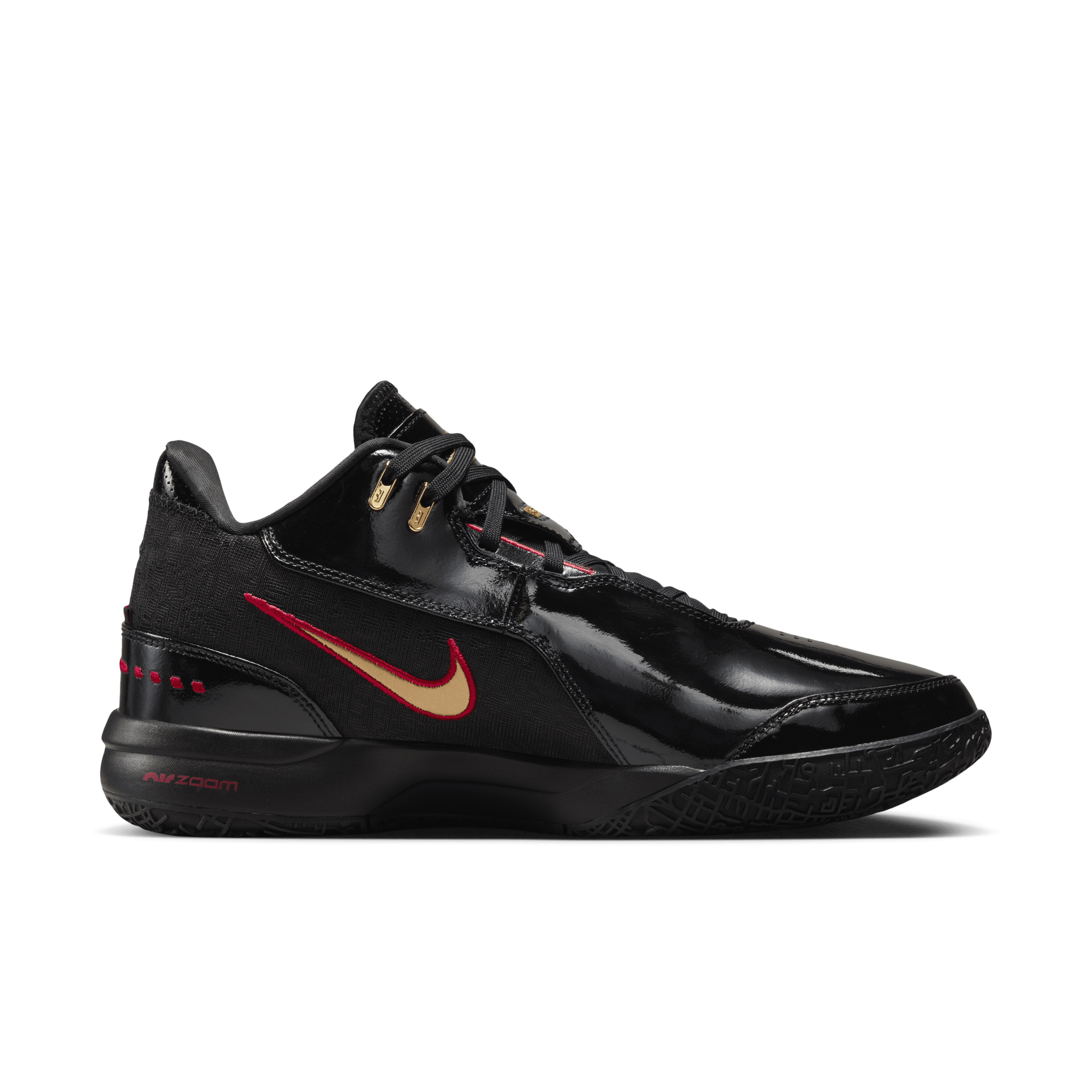 Chaussure de basket LeBron NXXT Gen AMPD - Noir