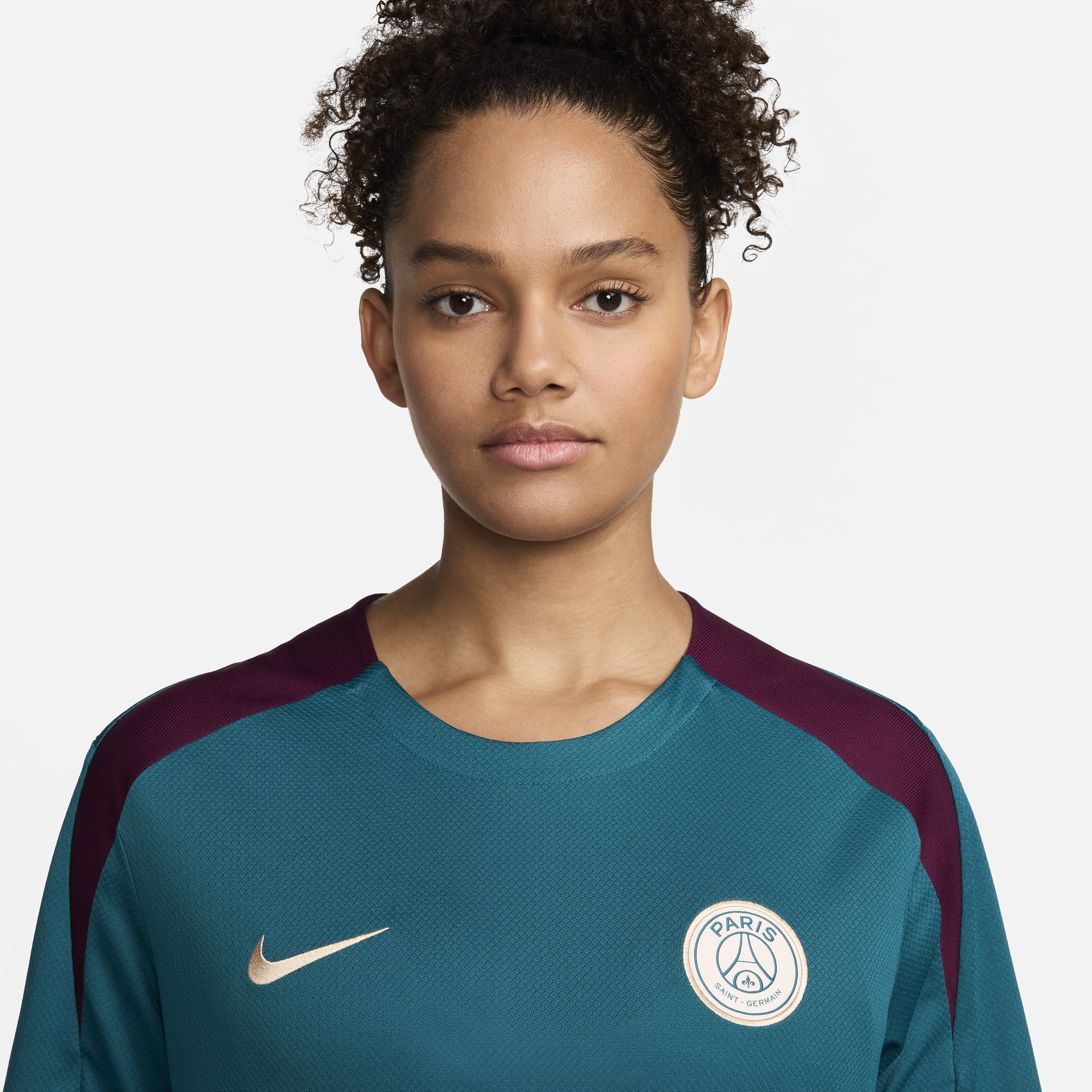 Nike Paris Saint-Germain Strike Dri-FIT knit voetbaltop met korte mouwen voor heren Groen