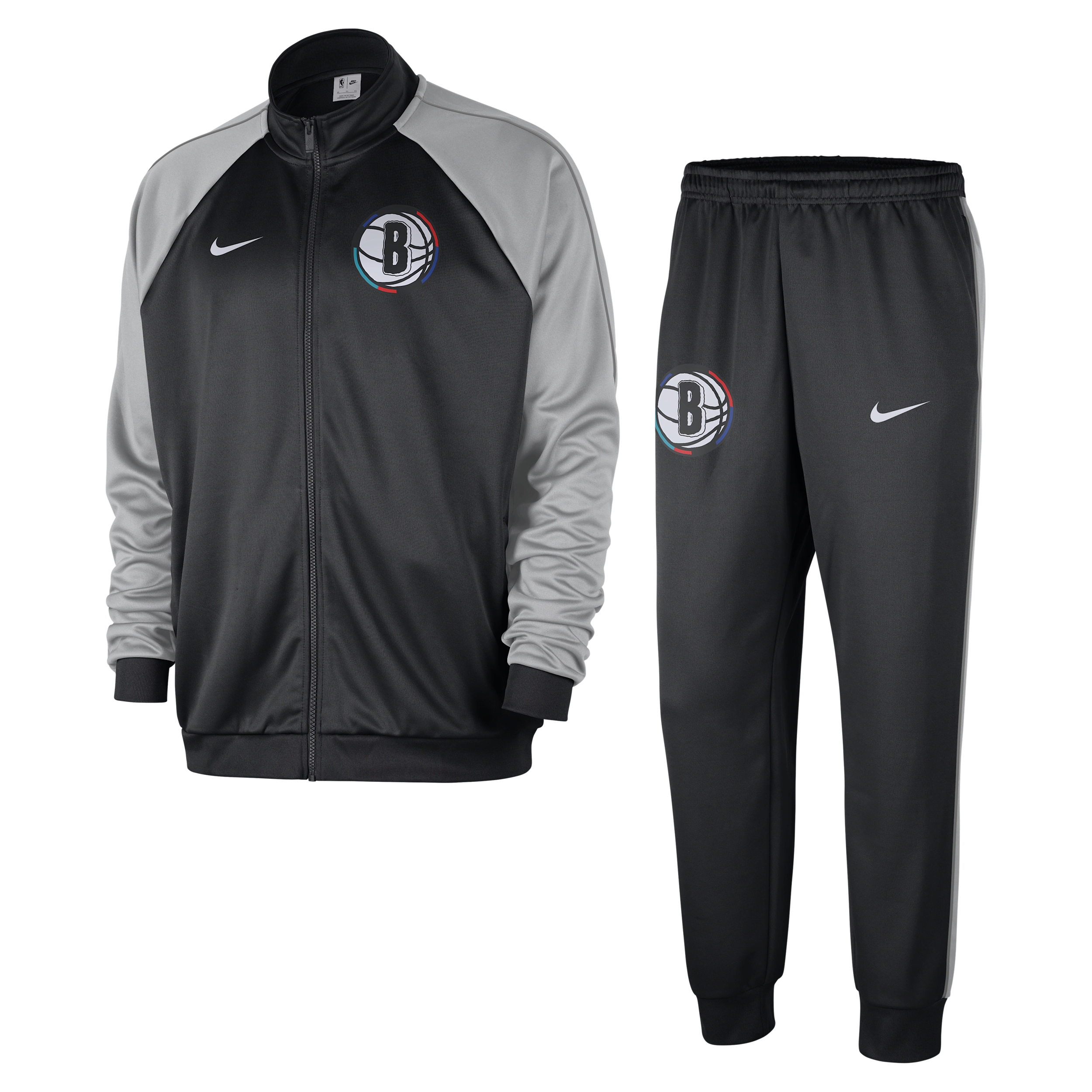 Survêtement Nike NBA Brooklyn Nets Club Courtside City Edition pour homme - Noir