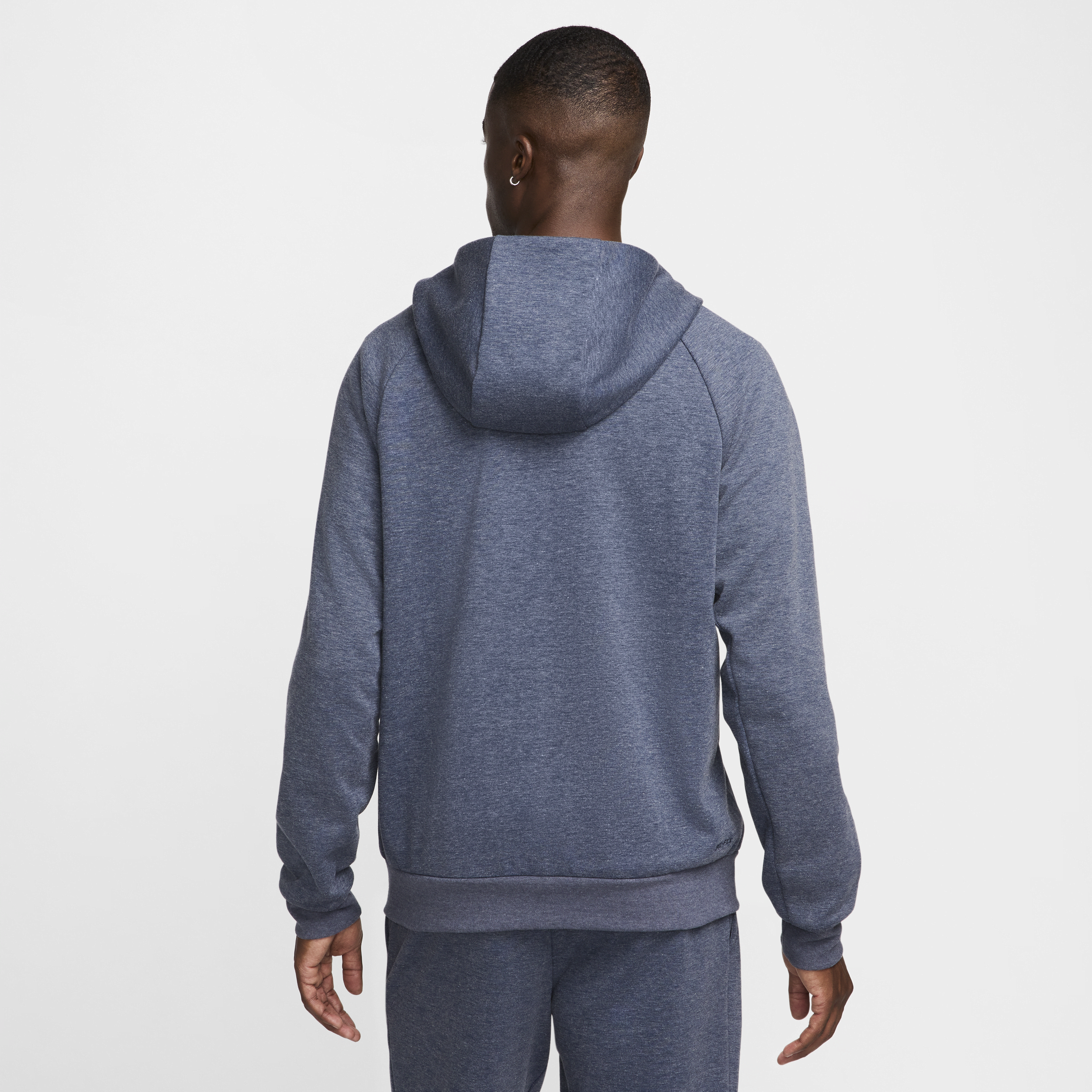 Sweat à capuche et zip haute performance Dri-FIT UV Nike Primary Fleece pour homme - Bleu