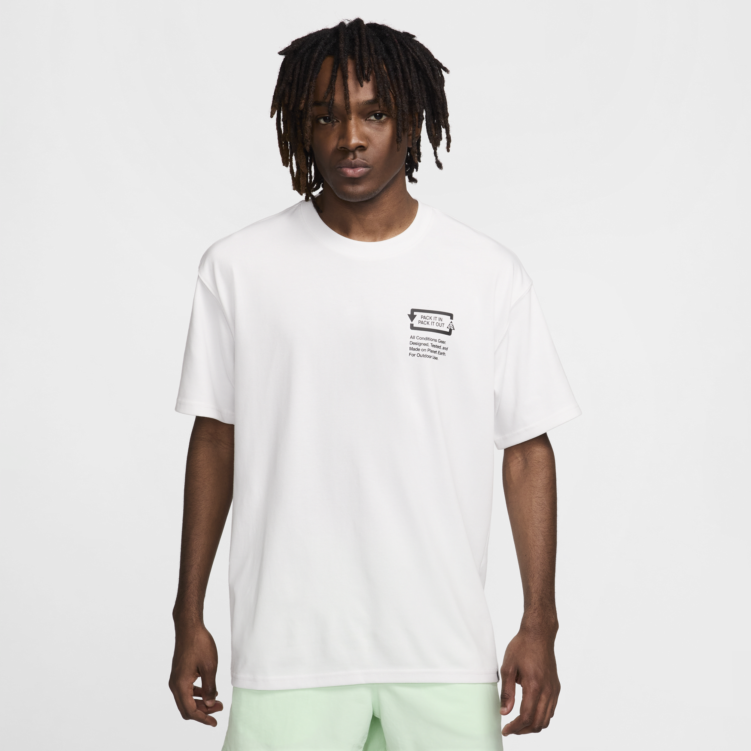 Nike ACG Dri-FIT T-shirt voor heren Wit