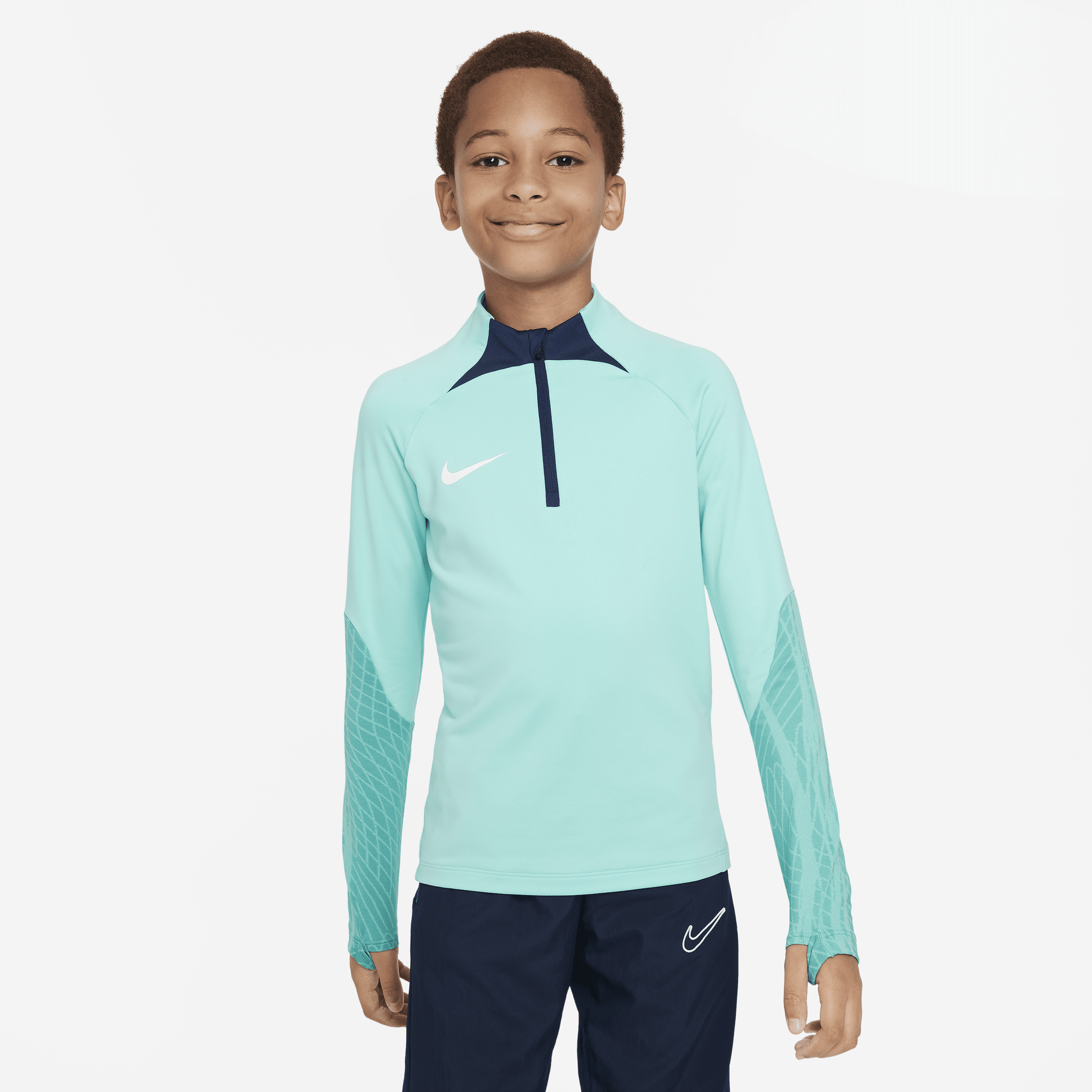 Nike Dri-FIT Strike Voetbaltrainingstop voor kids Groen