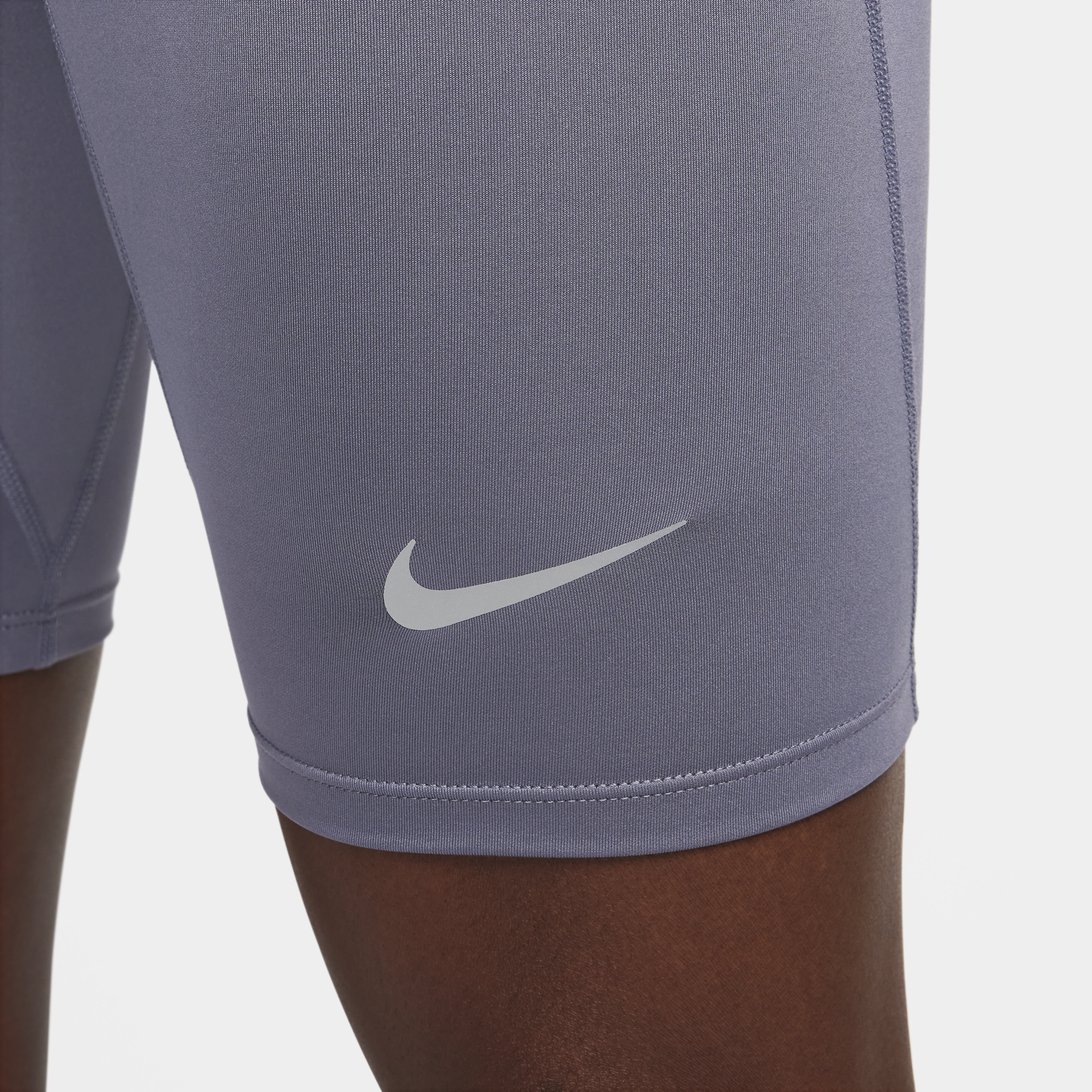 Nike Fast halflange hardlooptights met Dri-FIT en binnenbroek voor heren Grijs